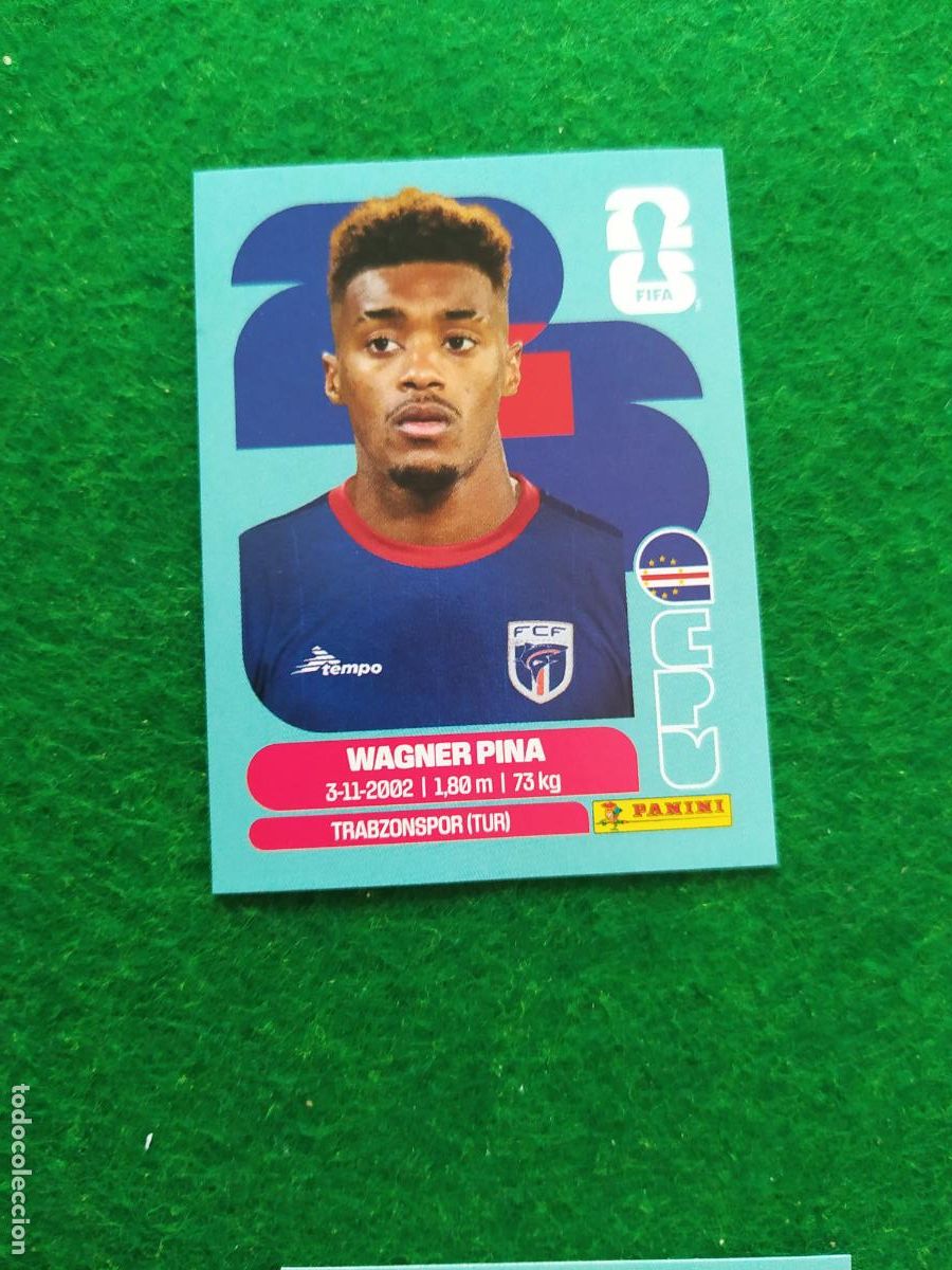 Cromos de F&uacute;tbol: OFFICIAL STICKER COLLECTION WORLD CUP MUNDIAL 2026 - CABO VERDE N&ordm; 7 WAGNER PINA