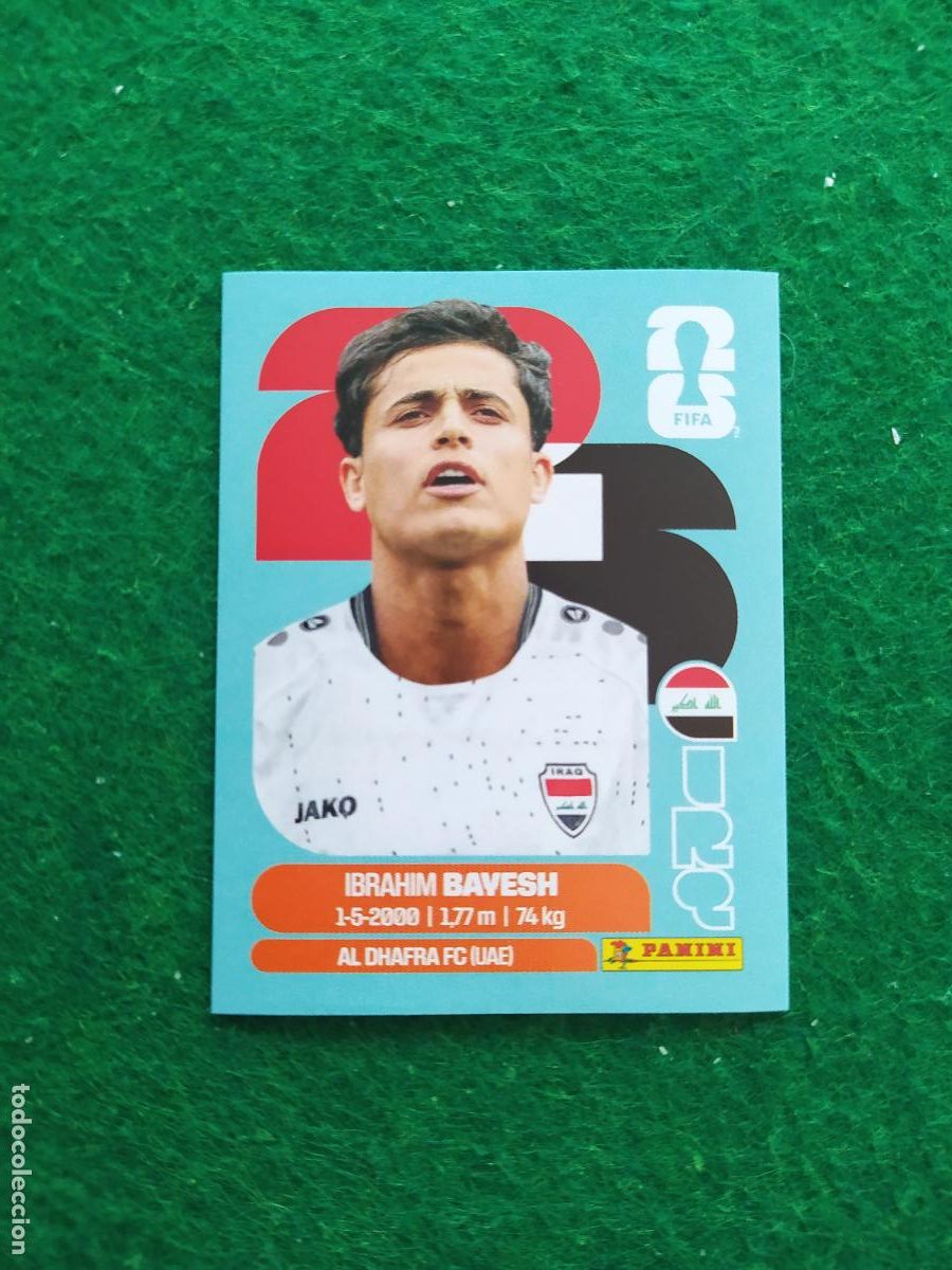 Cromos de F&uacute;tbol: OFFICIAL STICKER COLLECTION WORLD CUP MUNDIAL 2026 - IARQ N&ordm; 11 BAYESH
