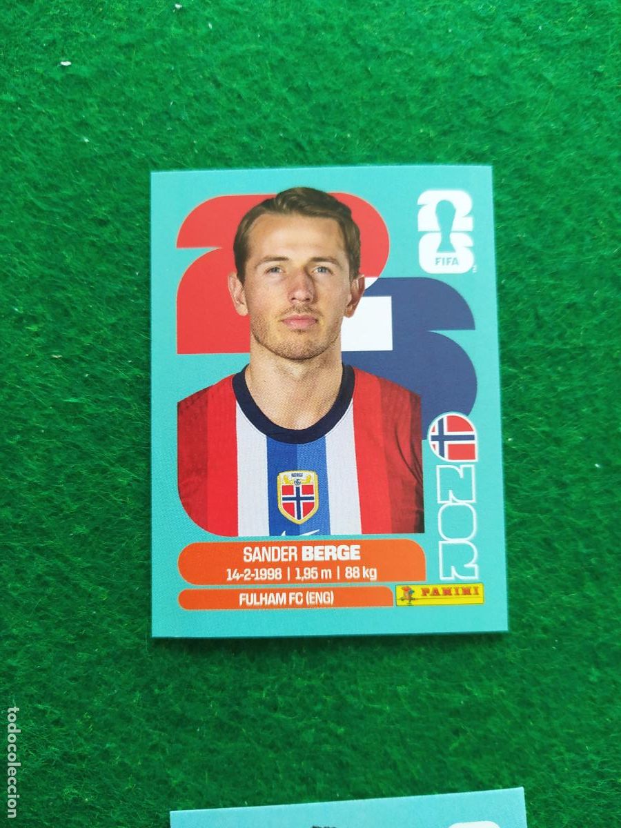 Cromos de F&uacute;tbol: OFFICIAL STICKER COLLECTION WORLD CUP MUNDIAL 2026 - NORUEGA N&ordm; 11 BERGE