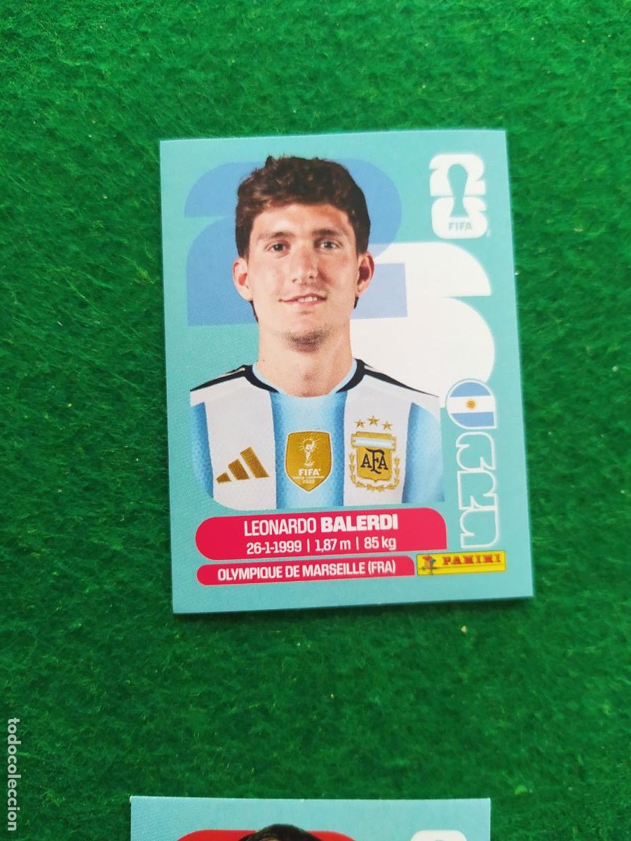 Cromos de F&uacute;tbol: OFFICIAL STICKER COLLECTION WORLD CUP MUNDIAL 2026 - ARGENTINA N&ordm; 7 BALERDI
