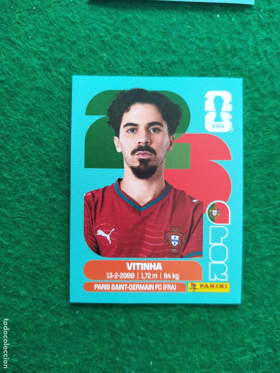 Cromos de F&uacute;tbol: OFFICIAL STICKER COLLECTION WORLD CUP MUNDIAL 2026 - PORTUGAL N&ordm; 12 VITINHA