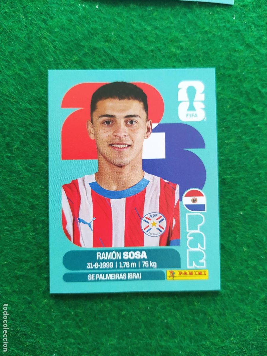 Cromos de F&uacute;tbol: OFFICIAL STICKER COLLECTION WORLD CUP MUNDIAL 2026 - PARAGUAYN&ordm; 18 SOSA