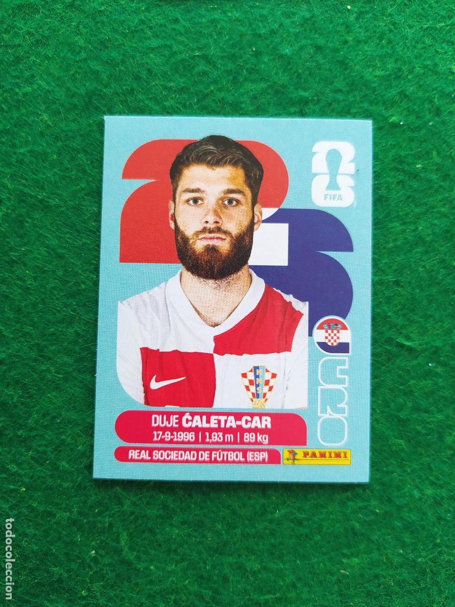 Cromos de F&uacute;tbol: OFFICIAL STICKER COLLECTION WORLD CUP MUNDIAL 2026 - CROACIA N&ordm; 3 CALETA-CAR