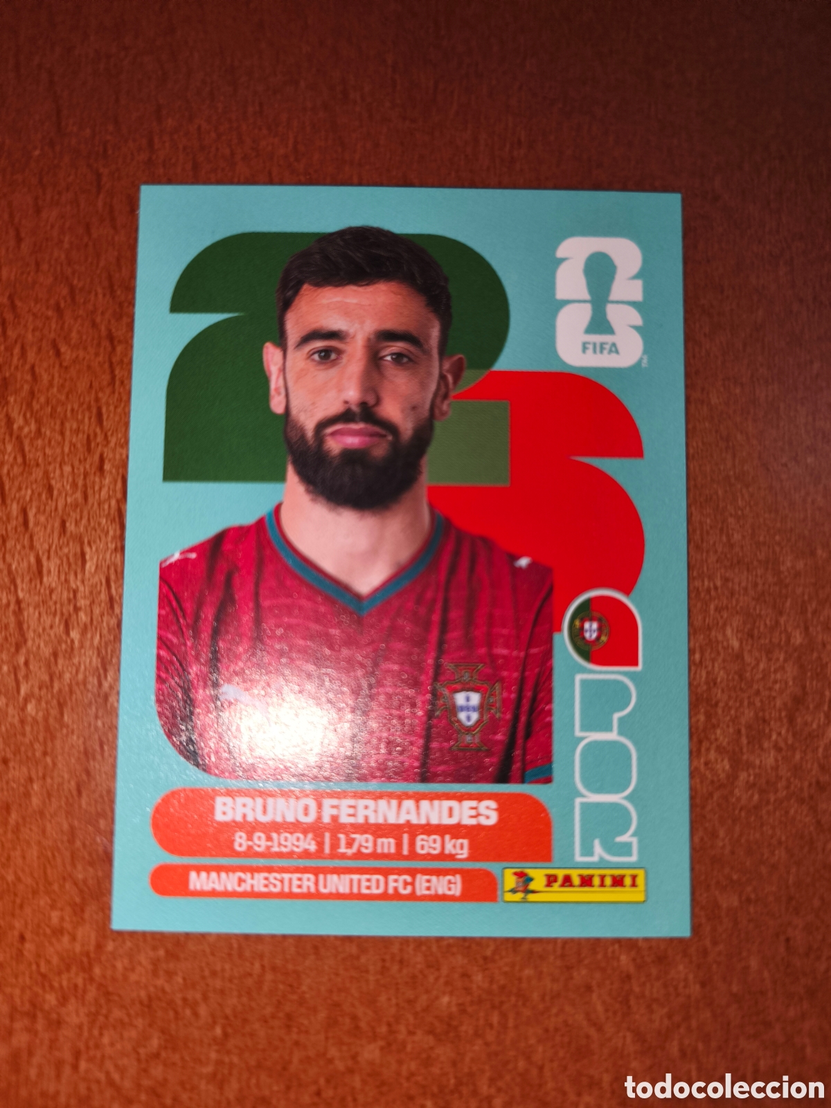 Cromos de F&uacute;tbol: POR10 Bruno Fernandes POR 10 Fifa World Cup 2026 Portugal