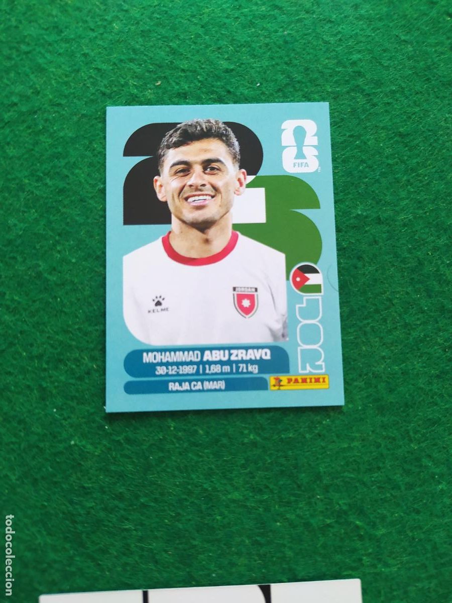 Cromos de F&uacute;tbol: OFFICIAL STICKER COLLECTION WORLD CUP MUNDIAL 2026 - JORDANIA N&ordm; 19 ABU ZRAYQ