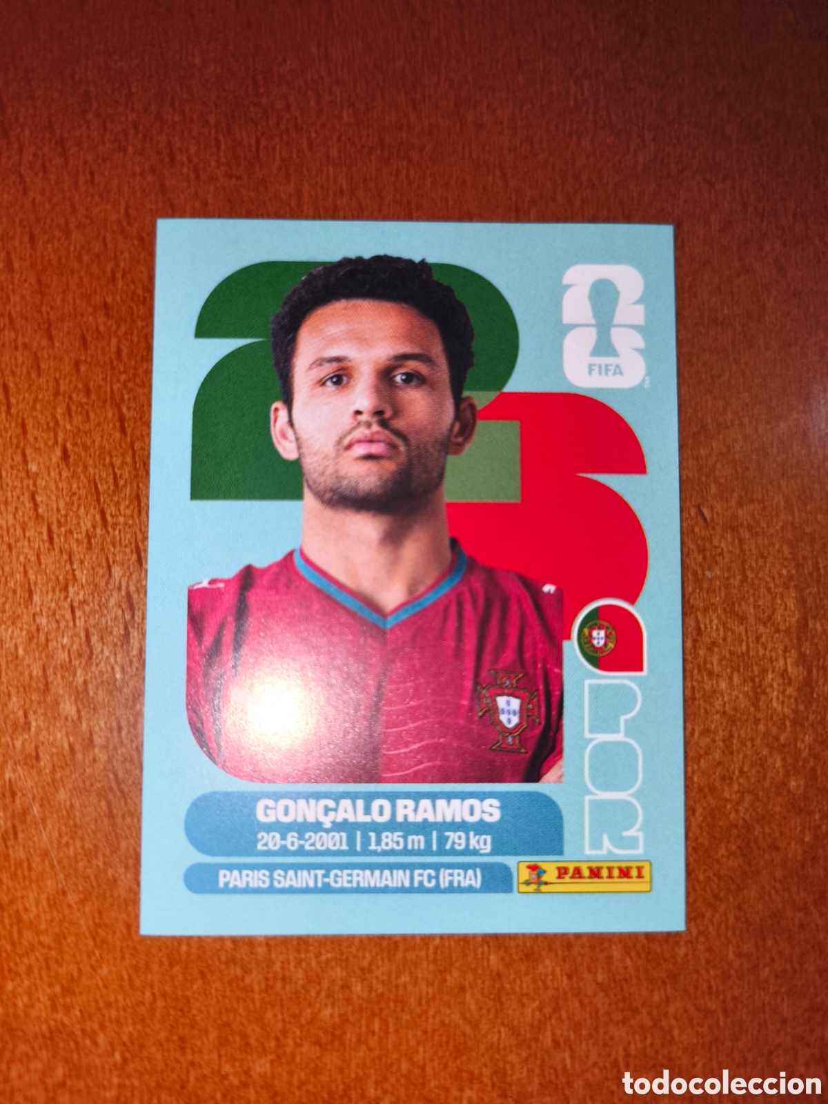 Cromos de F&uacute;tbol: POR18 Gon&ccedil;alo Ramos POR 18 Fifa World Cup 2026 Portugal