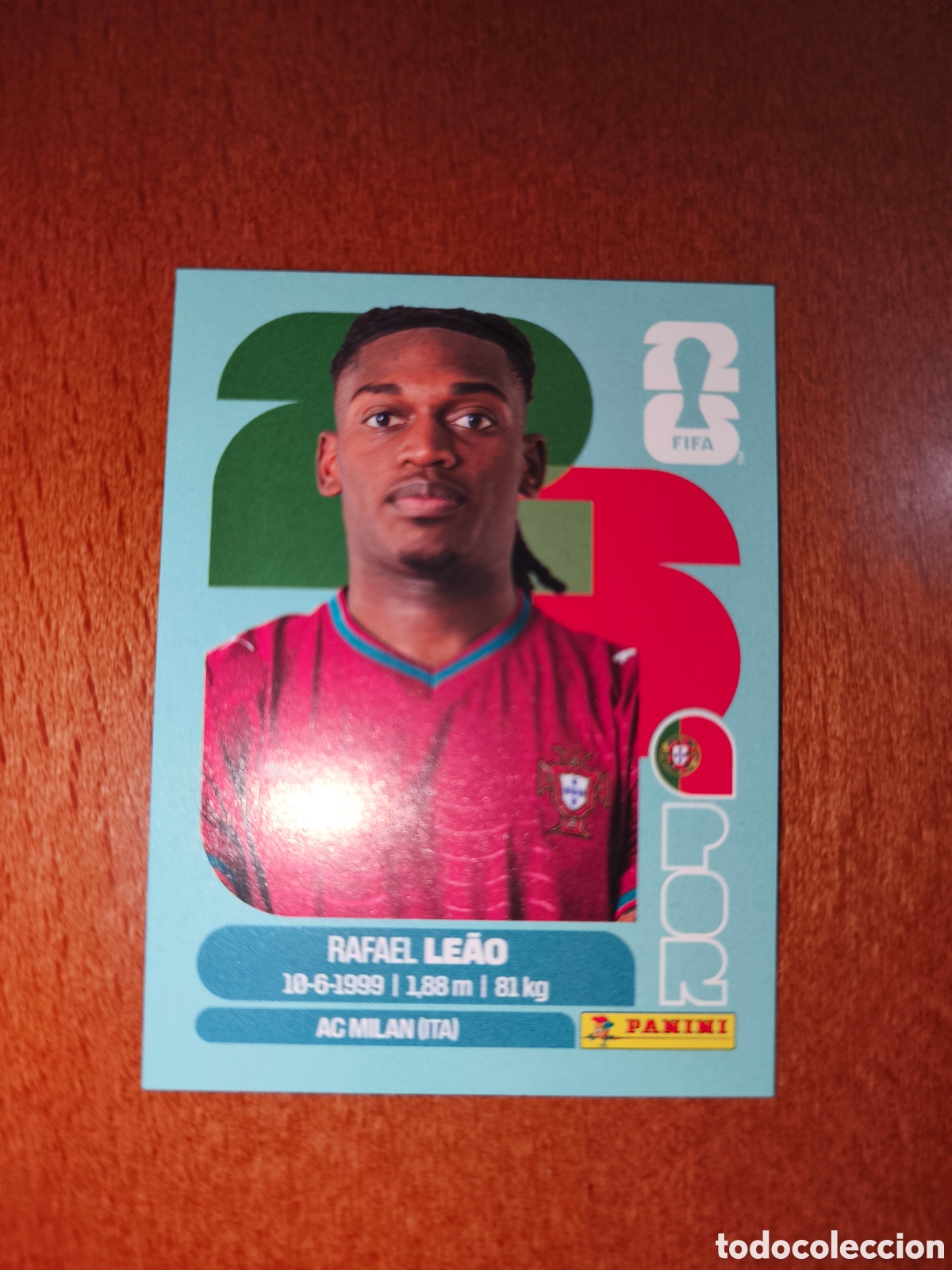 Cromos de F&uacute;tbol: POR20 Rafael Leao POR 20 Fifa World Cup 2026 Portugal