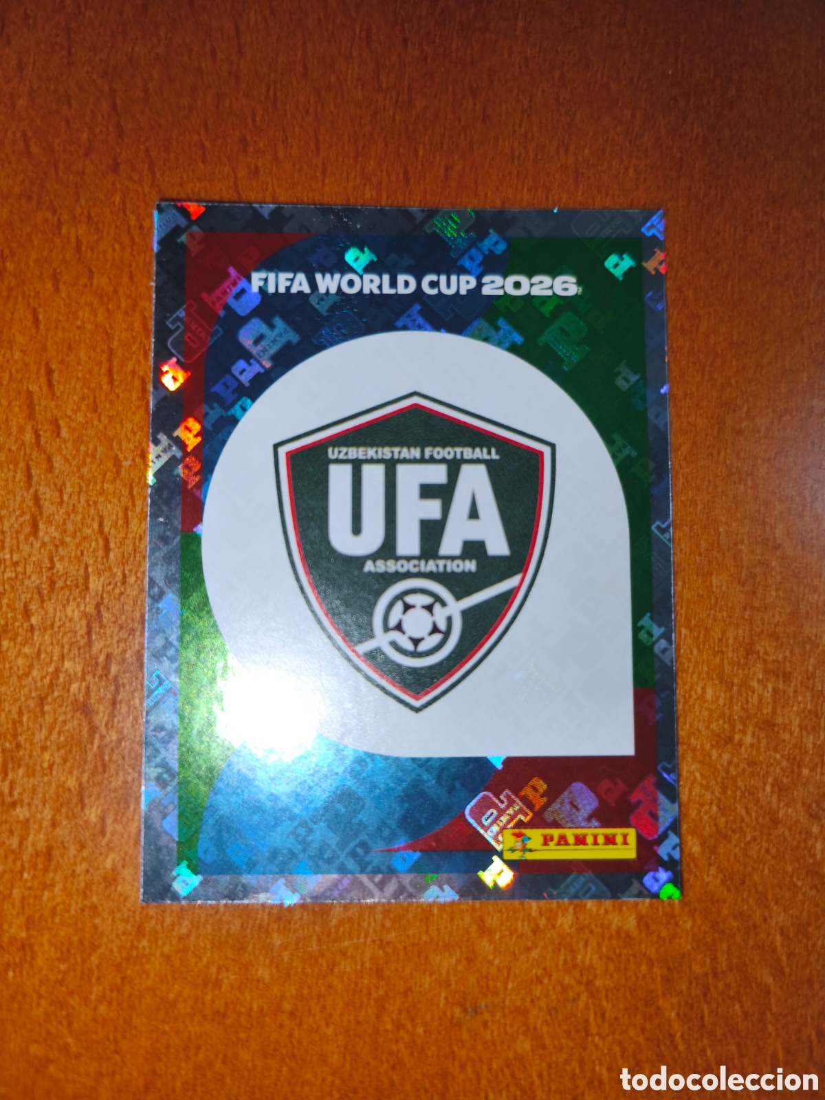 Cromos de F&uacute;tbol: UZB1 Escudo UZB 1 Fifa World Cup 2026 Uzbekist&aacute;n