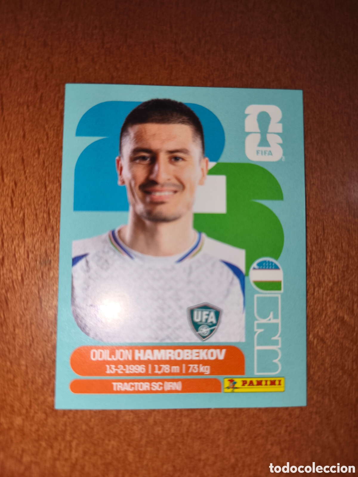 Cromos de F&uacute;tbol: UZB10 Odiljon Hamrobekov UZB 10 Fifa World Cup 2026 Uzbekist&aacute;n
