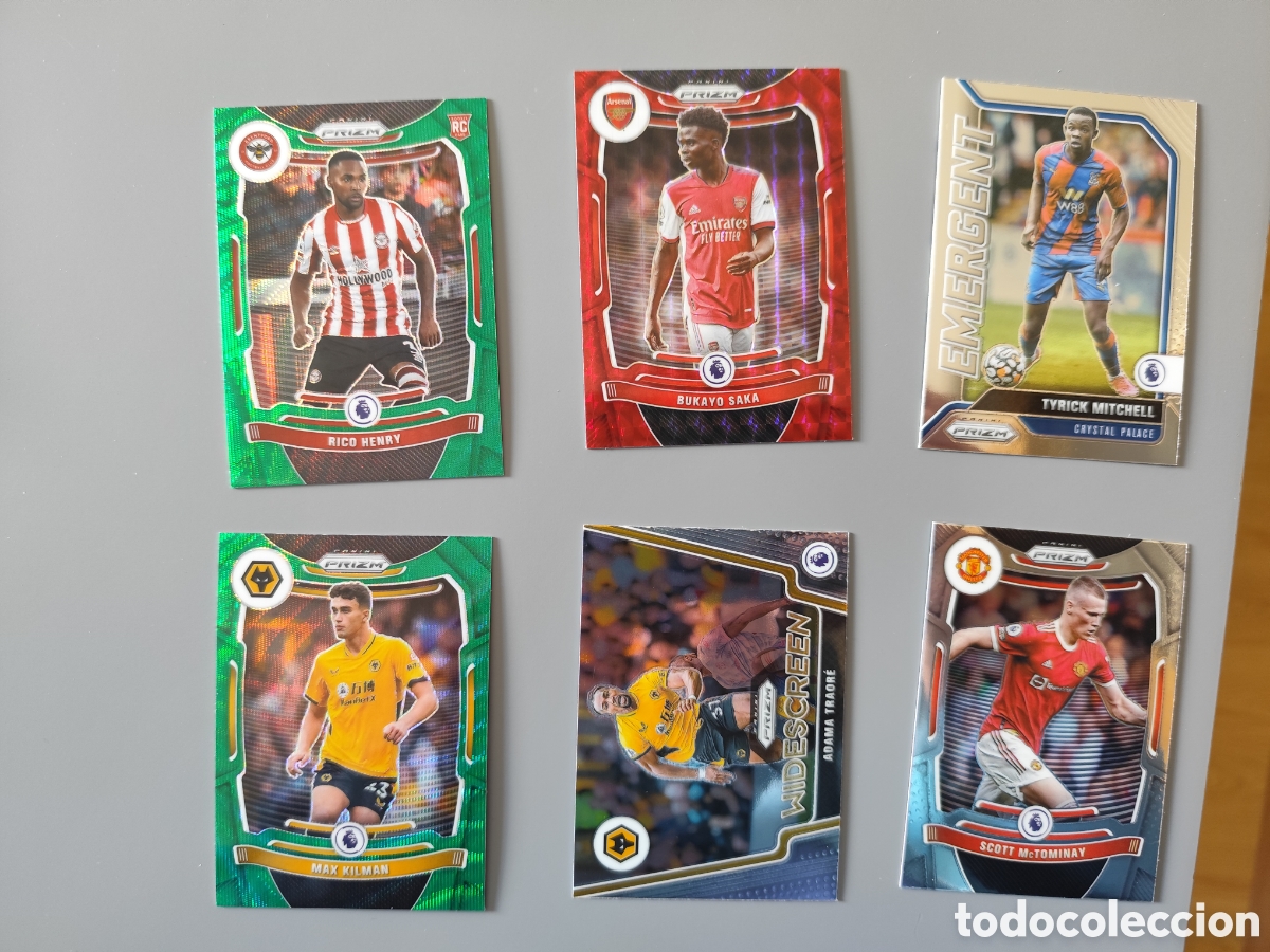 Cromos de F&uacute;tbol: Lote 24 Cromos de la colecci&oacute;n Panini Prizm Premier League