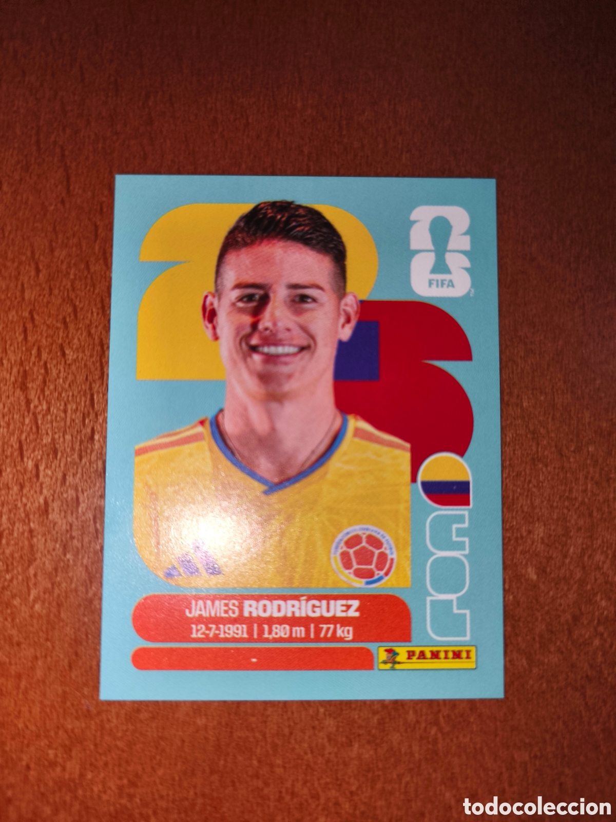 Cromos de F&uacute;tbol: COL14 James Rodr&iacute;guez COL 14 Fifa World Cup 2026 Colombia