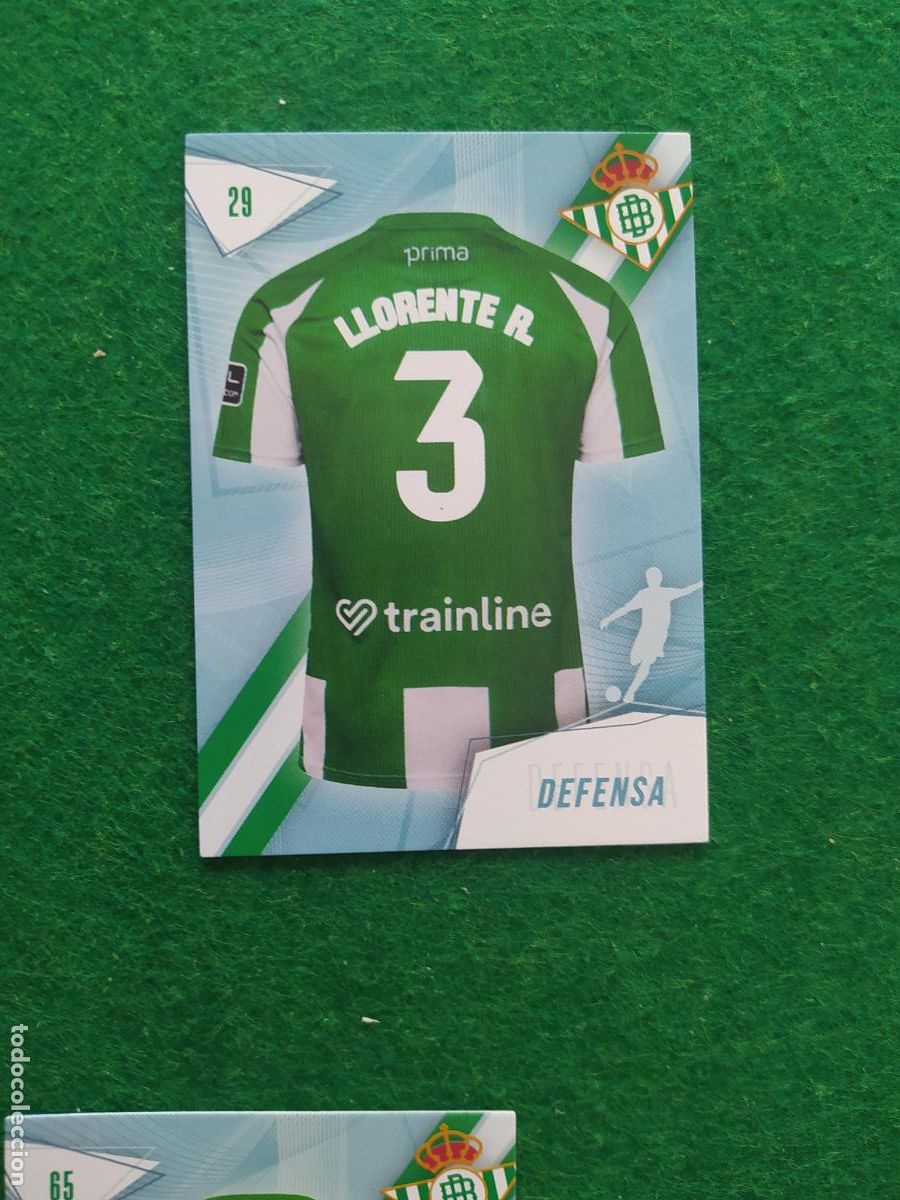 Cromos de F&uacute;tbol: BETIS CARDS 2025 2026 N&ordm; 29 LLORENTE