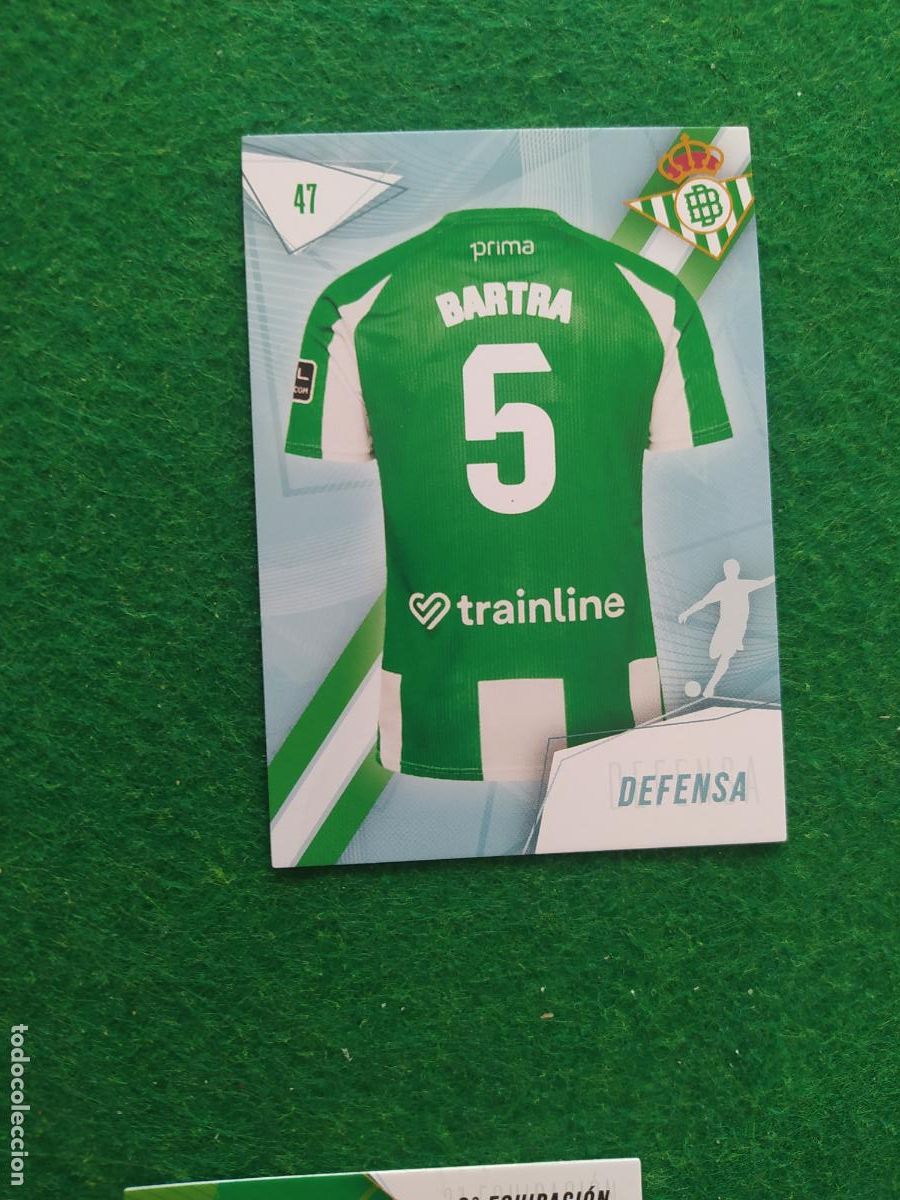 Cromos de F&uacute;tbol: BETIS CARDS 2025 2026 N&ordm; 47 BARTRA