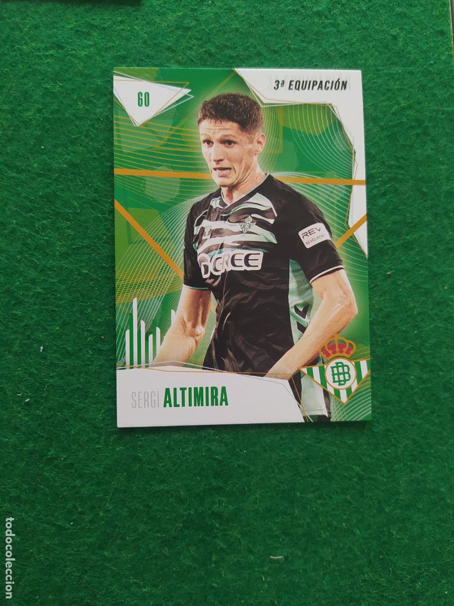 Cromos de F&uacute;tbol: BETIS CARDS 2025 2026 N&ordm; 60 ALTIMIRA