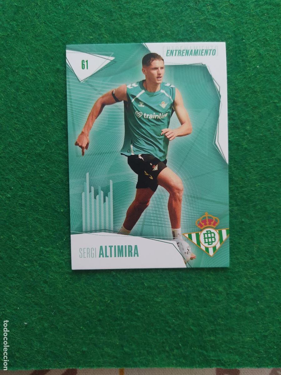 Cromos de F&uacute;tbol: BETIS CARDS 2025 2026 N&ordm; 61 ALTIMIRA