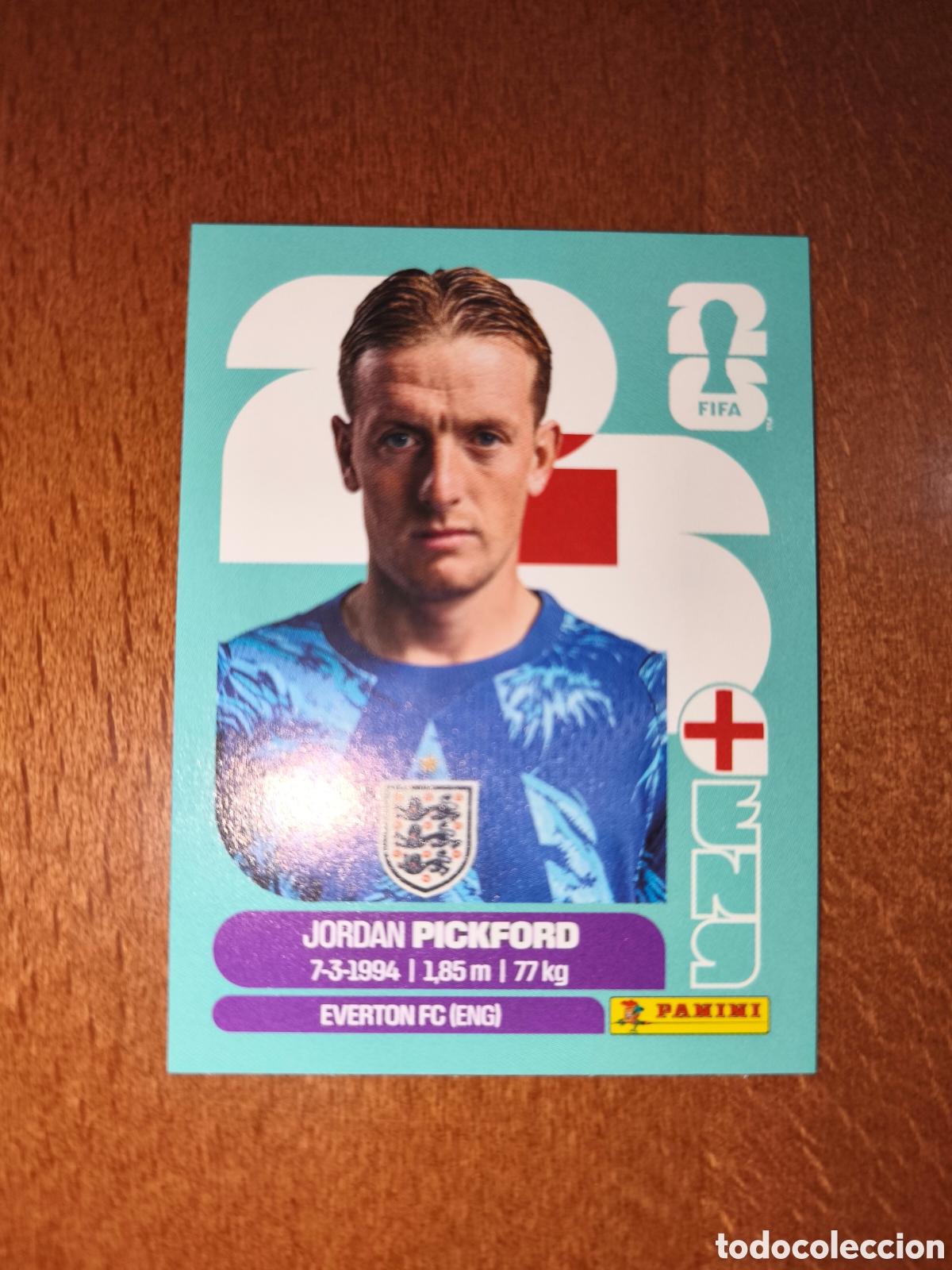 Cromos de F&uacute;tbol: ENG2 Jordan Pickford ENG 2 Fifa World Cup 2026 Inglaterra