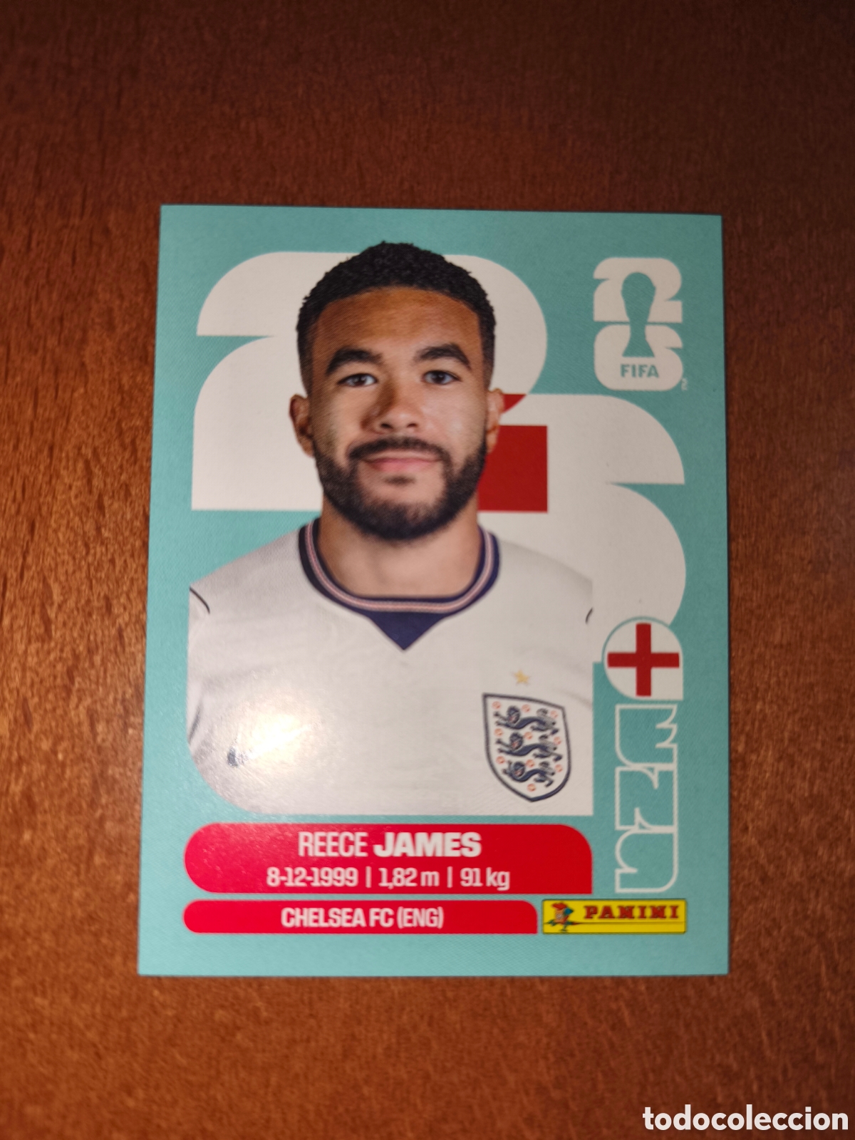 Cromos de F&uacute;tbol: ENG7 Reece James ENG 7 Fifa World Cup 2026 Inglaterra