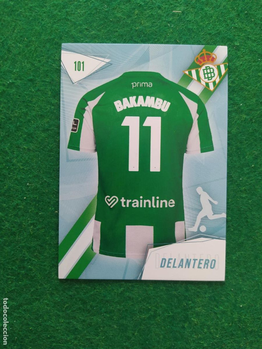 Cromos de F&uacute;tbol: BETIS CARDS 2025 2026 N&ordm; 101 BAKAMBU