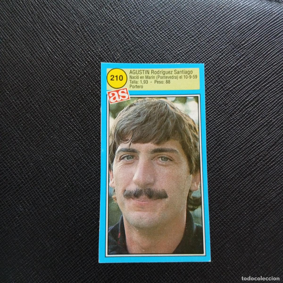 Cromos de F&uacute;tbol: 210 AGUSTIN TENERIFE AS 1990 1991 CROMO FUTBOL LIGA 90 91 - SIN PEGAR - A135 PG298