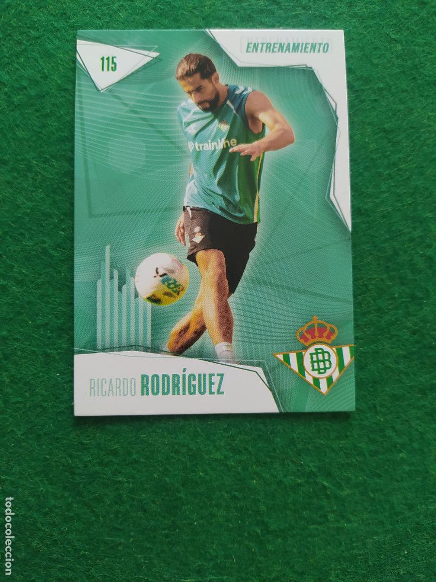 Cromos de F&uacute;tbol: BETIS CARDS 2025 2026 N&ordm; 115 RICARDO RODRIGUEZ