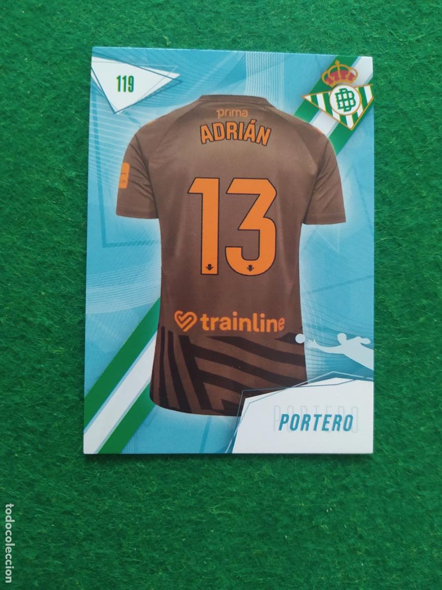 Cromos de F&uacute;tbol: BETIS CARDS 2025 2026 N&ordm; 119 ADRIAN