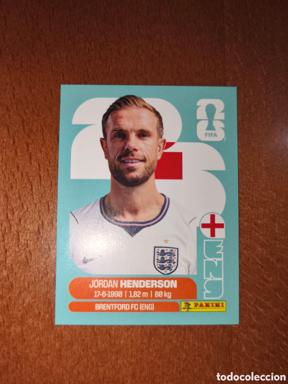 Cromos de F&uacute;tbol: ENG9 Jordan Henderson ENG 9 Fifa World Cup 2026 Inglaterra