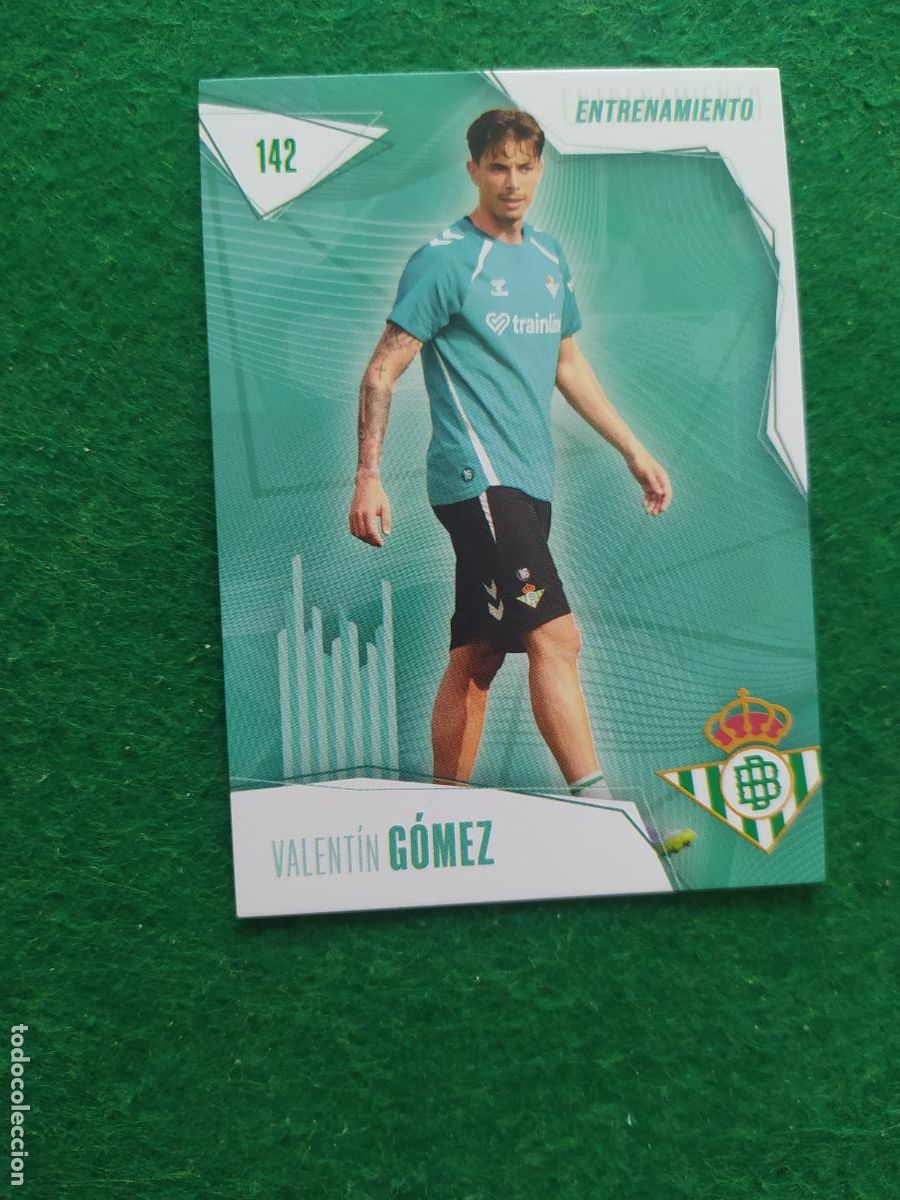 Cromos de F&uacute;tbol: BETIS CARDS 2025 2026 N&ordm; 142 VALENTIN GOMEZ