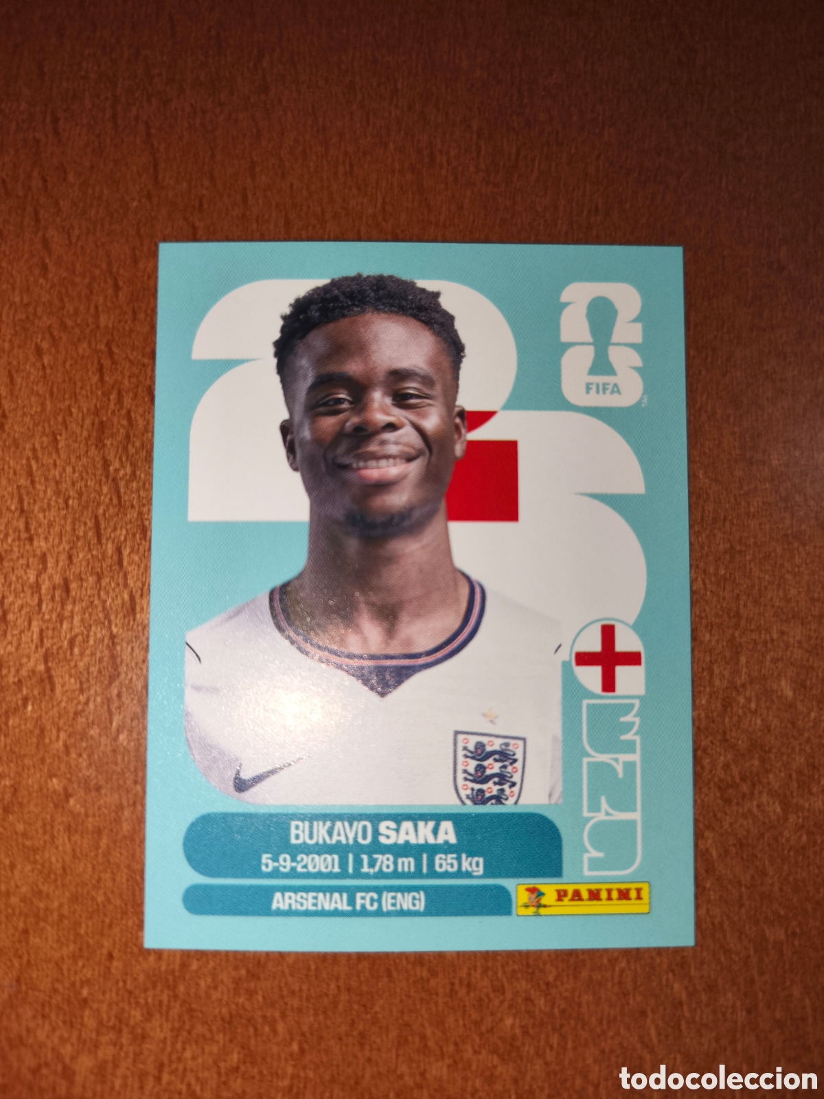 Cromos de F&uacute;tbol: ENG17 Bukayo Saka ENG 17 Fifa World Cup 2026 Inglaterra