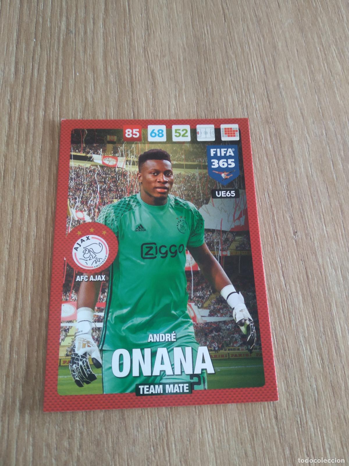 Cromos de Futebol: UE65 ONANA AJAX CROMO FUTBOL PANINI ADRENALYN 16-17 FIFA 365 2016-2017
