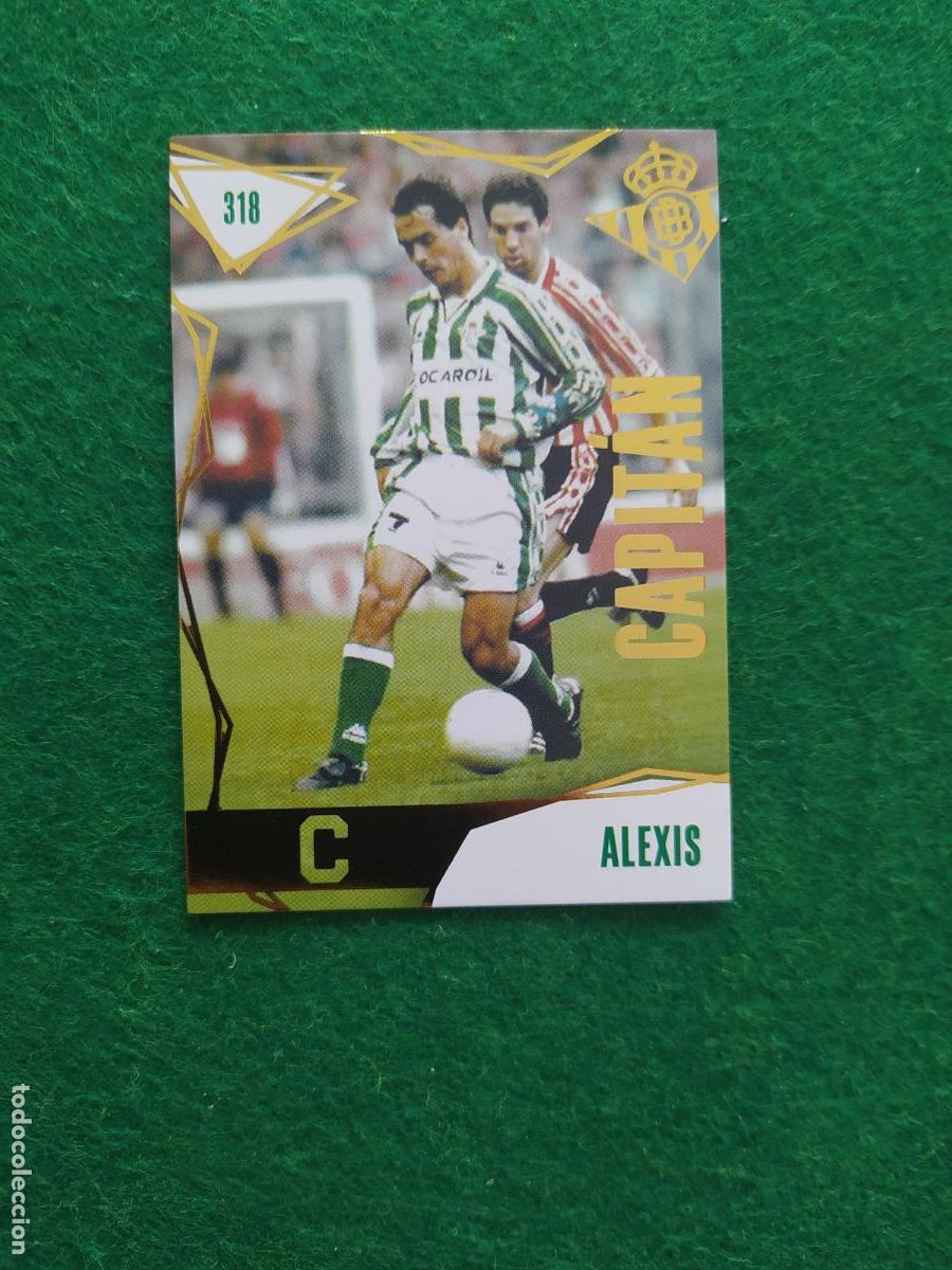 Cromos de F&uacute;tbol: BETIS CARDS 2025 2026 CAPITAN N&ordm; 318 ALEXIS