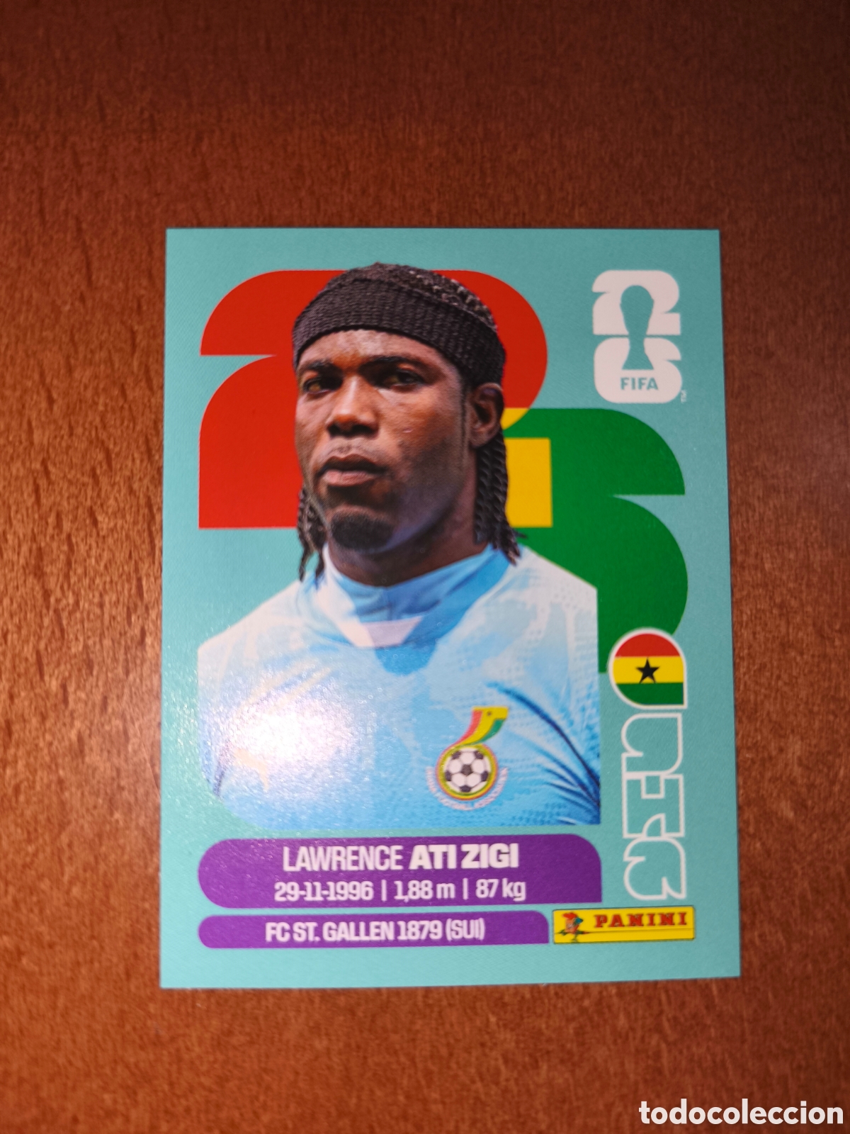 Cromos de F&uacute;tbol: GHA2 Lawrence Ati Zigi GHA 2 Fifa World Cup 2026 Ghana