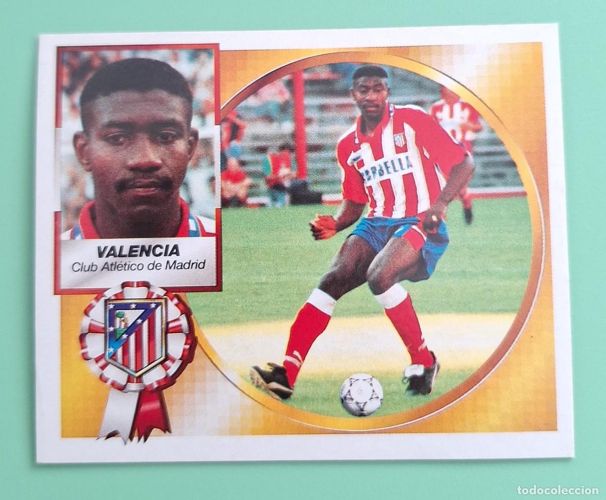 Cromos de F&uacute;tbol: CROMO DE FUTBOL LIGA ESTE VALENCIA COLOCA ATLETICO DE MADRID NUNCA PEGADO SIN PEGAR 94 95 1994 1995