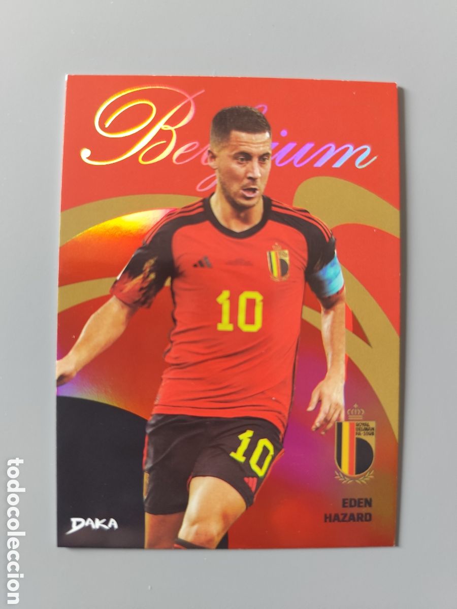 Cromos de F&uacute;tbol: Eden Hazard Numerada