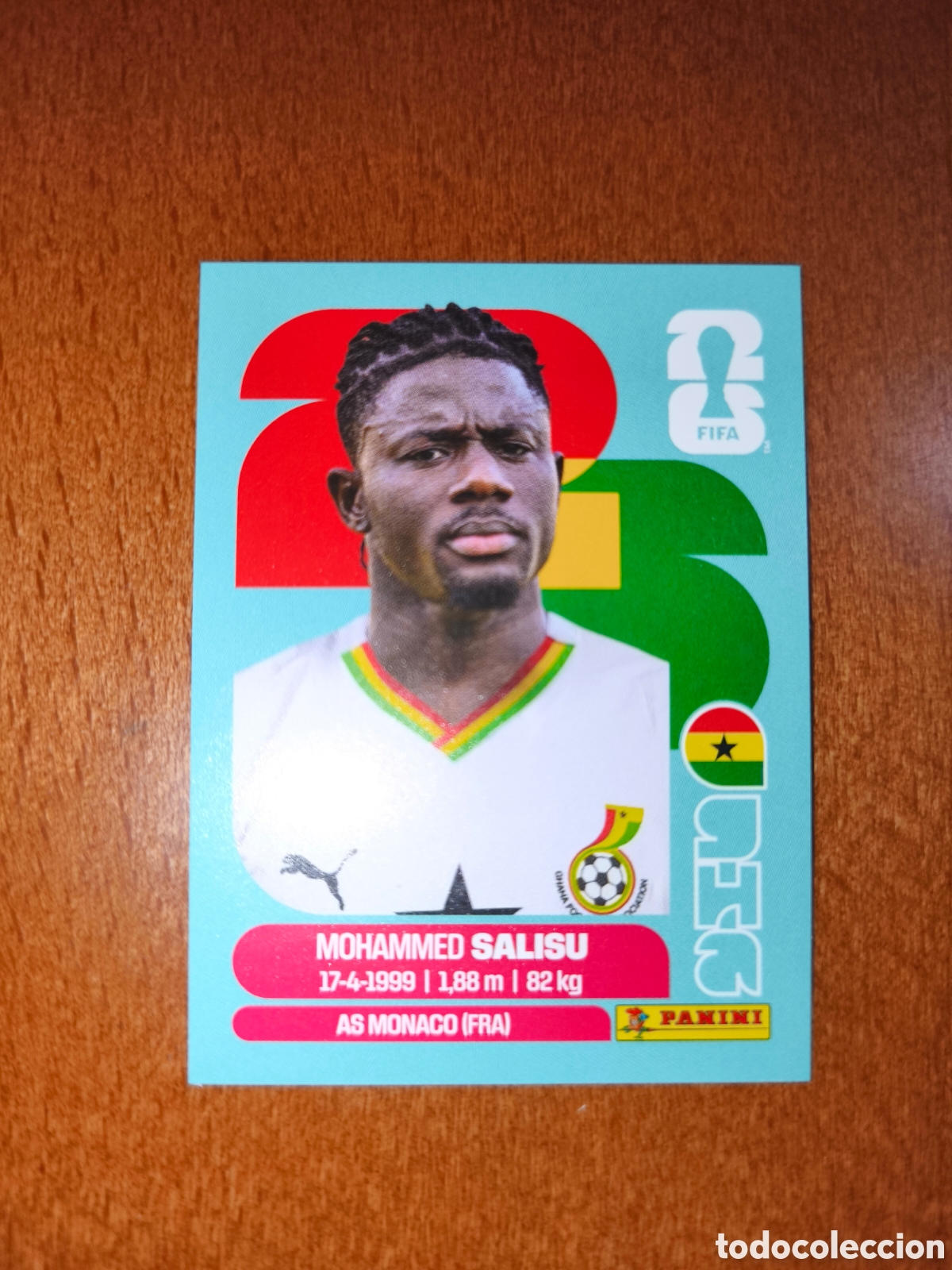 Cromos de F&uacute;tbol: GHA4 Mohammed Salisu GHA 4 Fifa World Cup 2026 Ghana