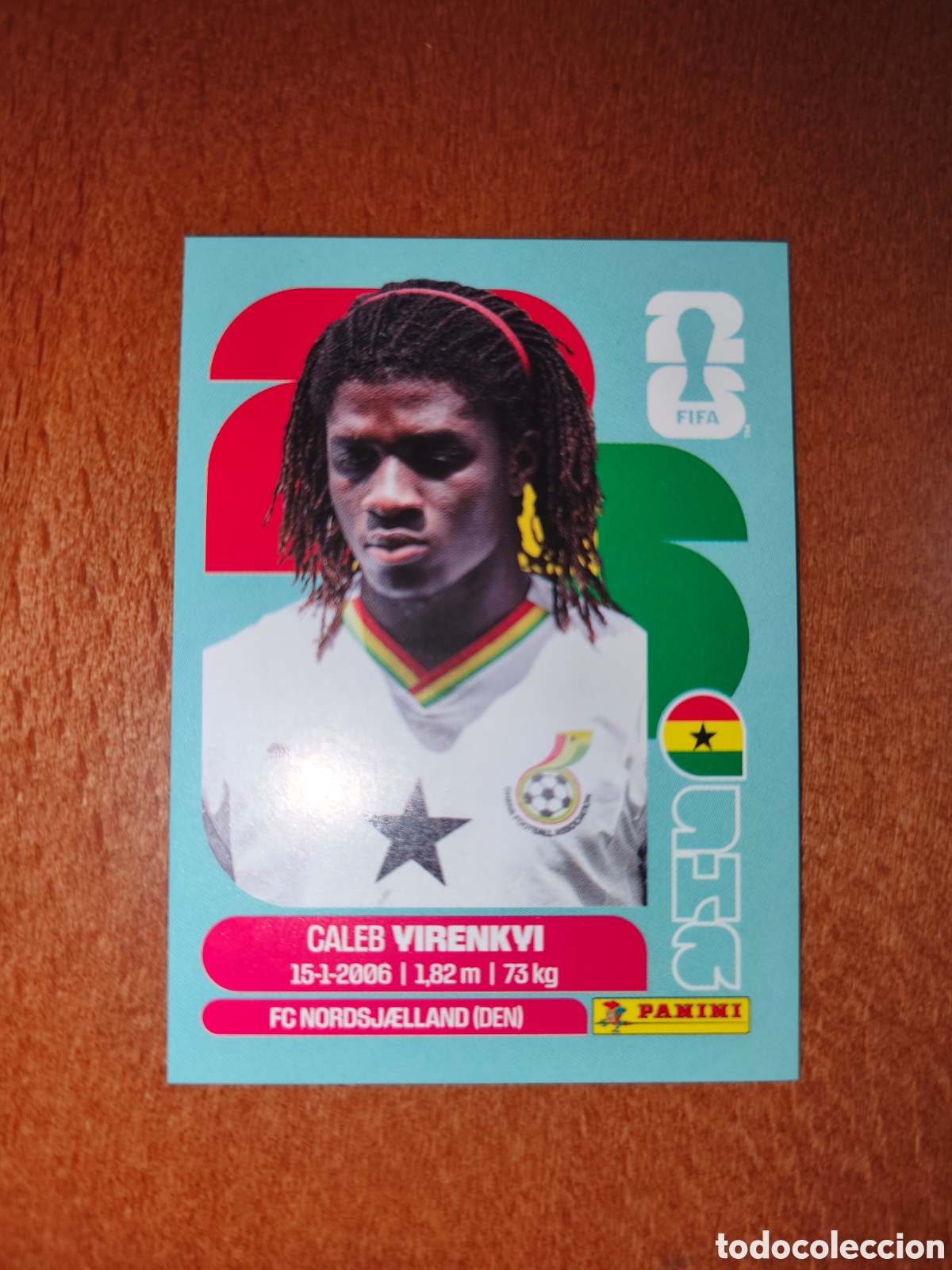 Cromos de F&uacute;tbol: GHA8 Caleb Yirenkyi GHA 8 Fifa World Cup 2026 Ghana