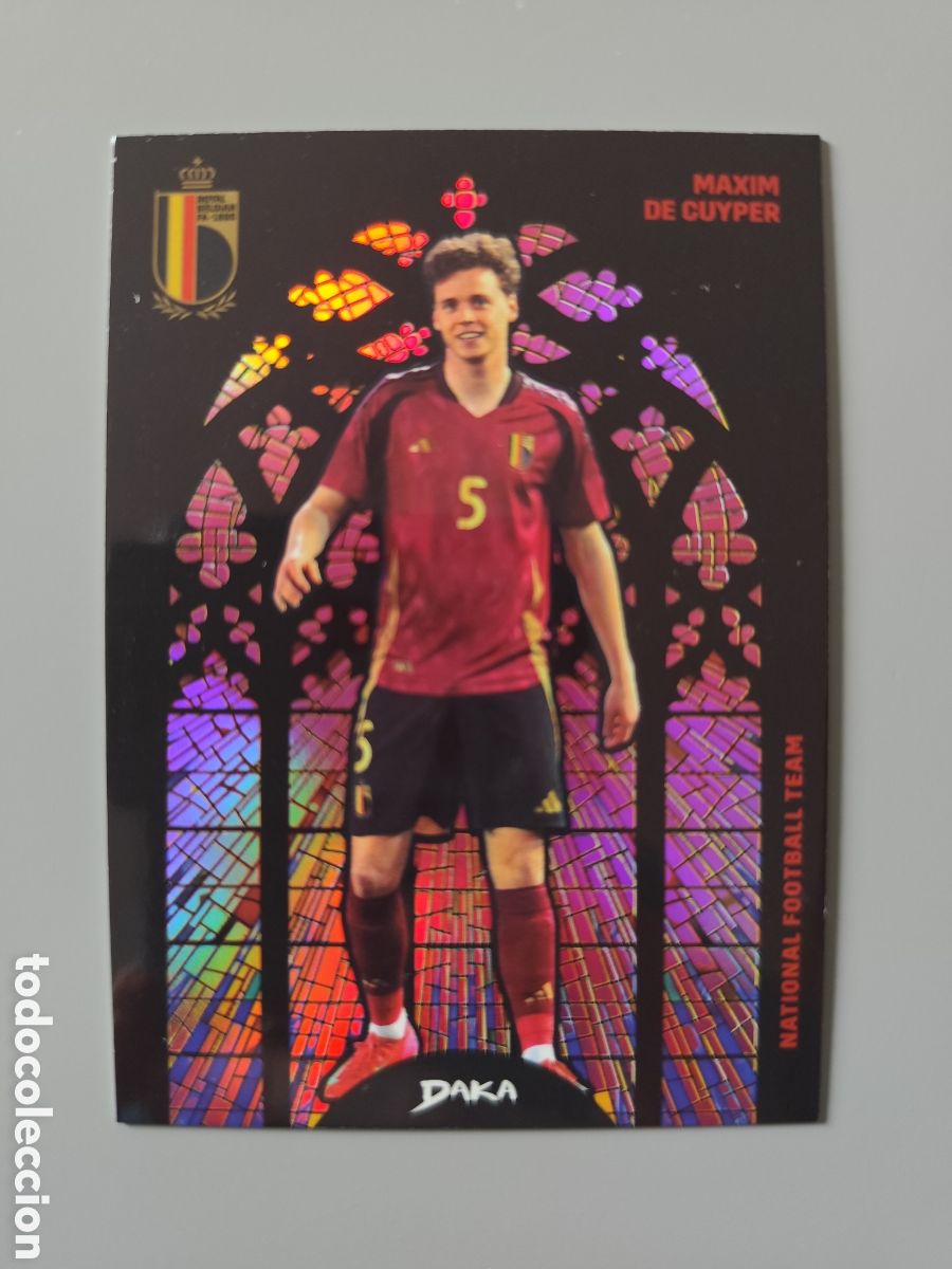 Cromos de F&uacute;tbol: Maxim De Cuyper Numerada