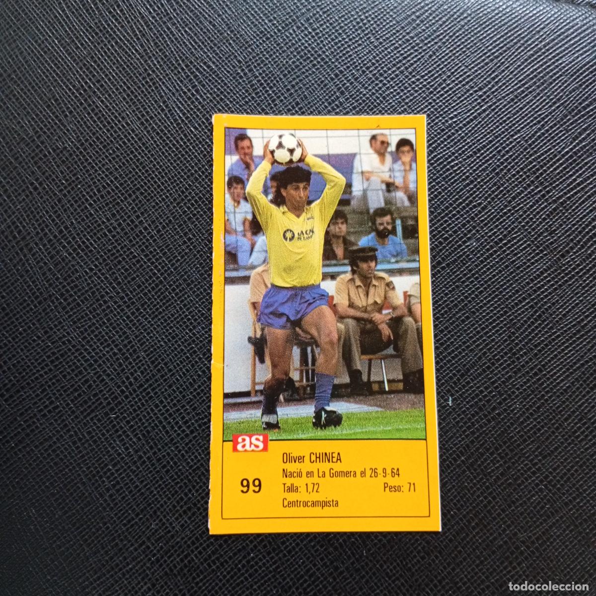 Figurine di Calcio: 99 CHINEA LAS PALMAS AS 1987 1988 CROMO FUTBOL LIGA 87 88 - SIN PEGAR - A135 PG352