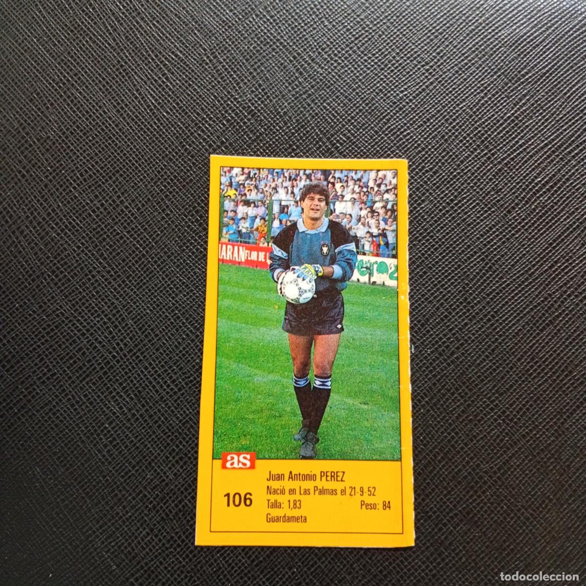 Cromos de F&uacute;tbol: 106 PEREZ LOGRO&Ntilde;ES AS 1987 1988 CROMO FUTBOL LIGA 87 88 - SIN PEGAR - A135 PG361
