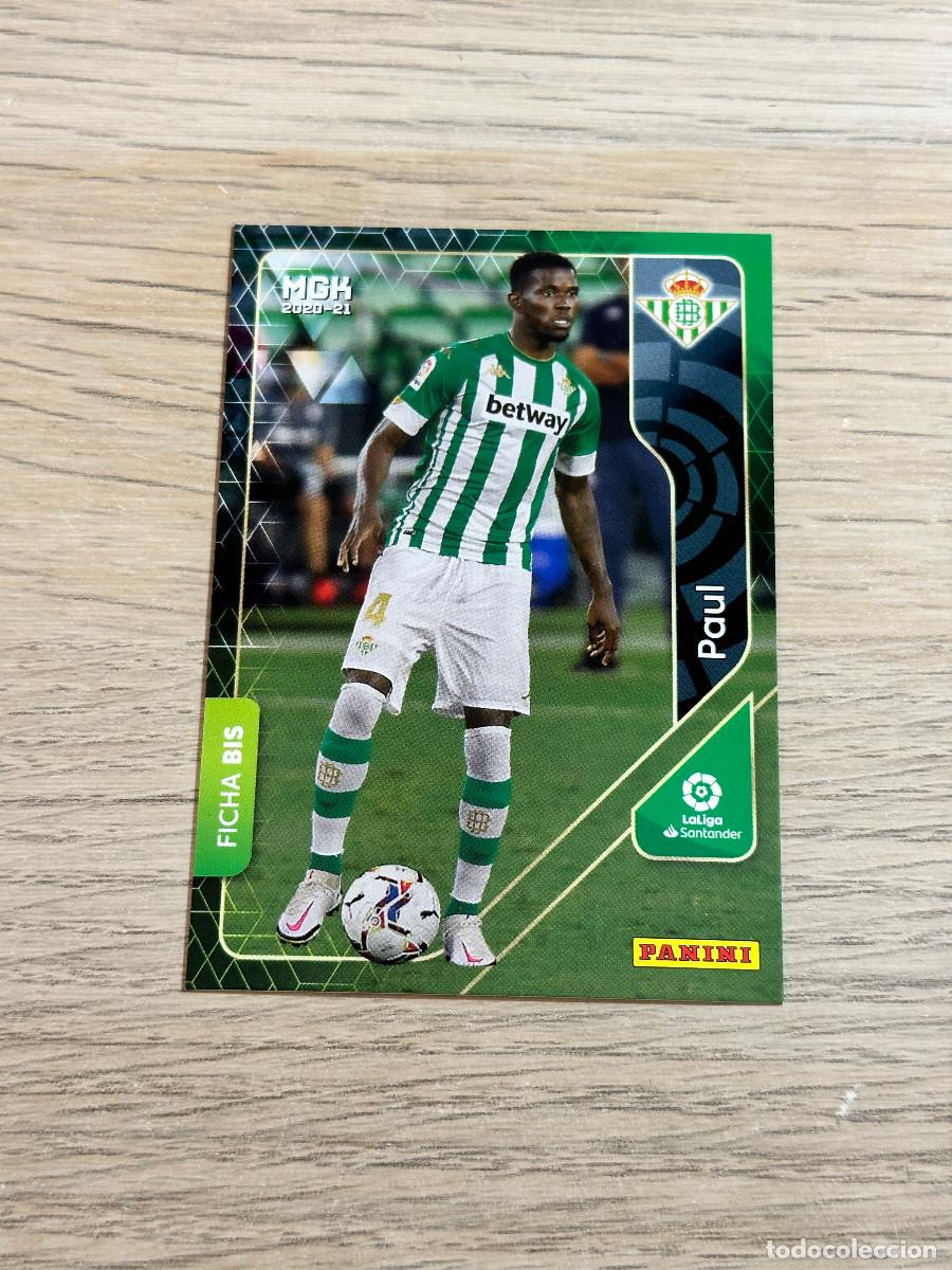 Cromos de F&uacute;tbol: PAUL N&ordm; 82 BIS MEGACRACKS 2020 2021 BETIS 20 21 MGK