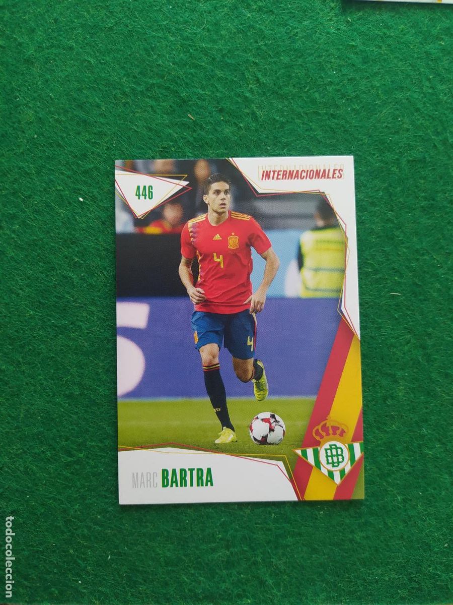 Cromos de F&uacute;tbol: BETIS CARDS 2025 2026 N&ordm; 446 BARTRA INTERNACIONALES