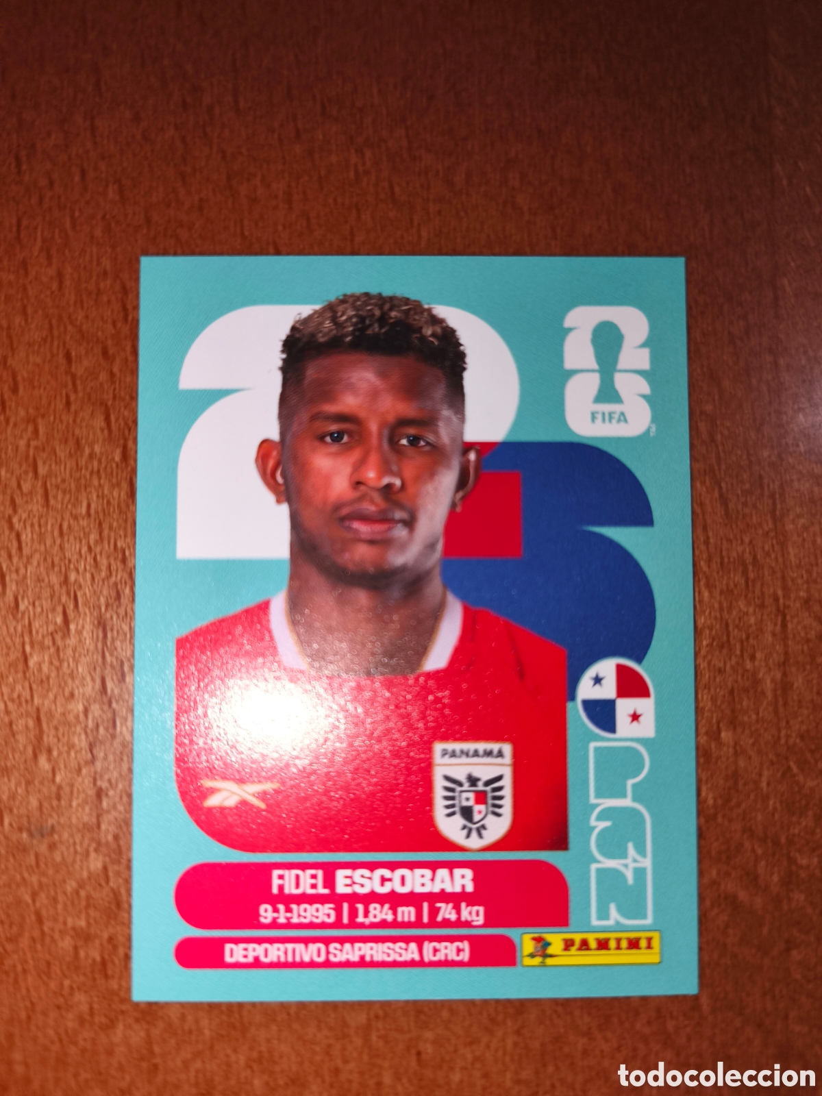 Cromos de F&uacute;tbol: PAN4 Fidel Escobar PAN 4 Fifa World Cup 2026 Panam&aacute;