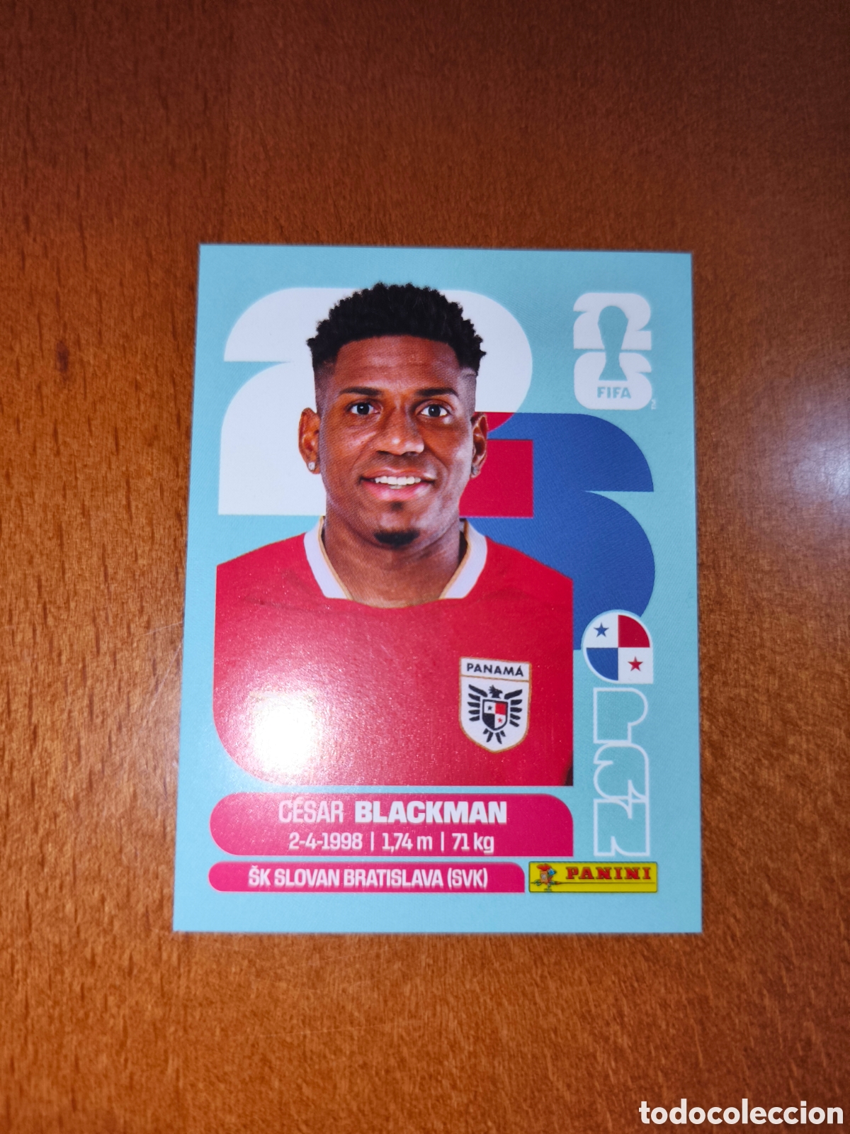 Cromos de F&uacute;tbol: PAN9 C&eacute;sar Blackman PAN 9 Fifa World Cup 2026 Panam&aacute;