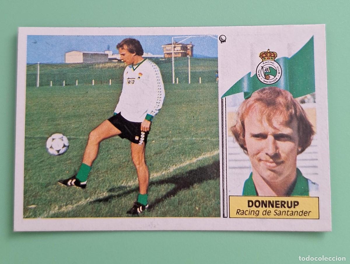 Cromos de F&uacute;tbol: CROMO DE FUTBOL LIGA ESTE DONNERUP BAJA RACING NUNCA PEGADO SIN PEGAR 86 87 1986 1987