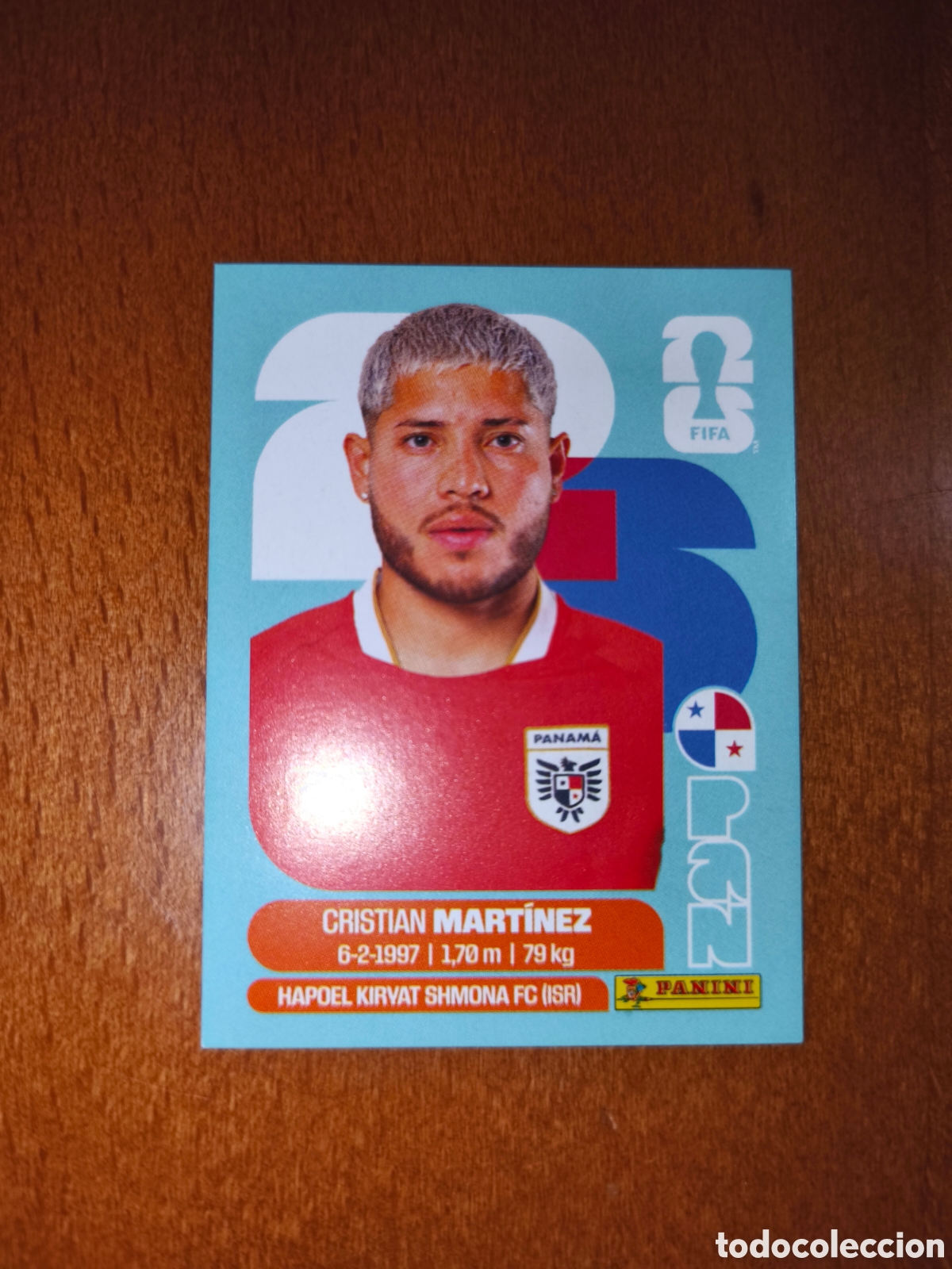 Cromos de F&uacute;tbol: PAN10 Cristian Mart&iacute;nez PAN 10 Fifa World Cup 2026 Panam&aacute;