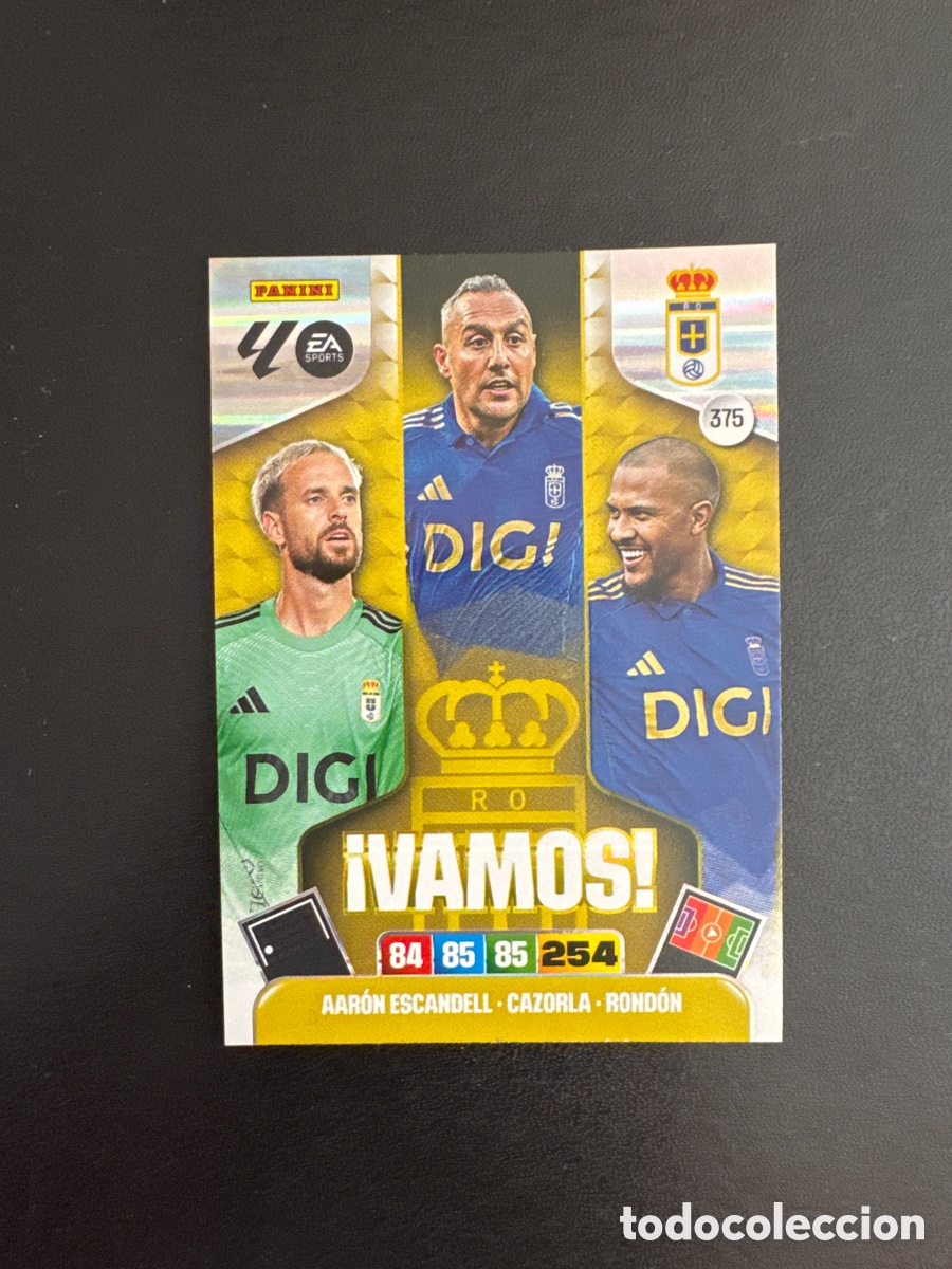 Cromos de F&uacute;tbol: VAMOS NUMERO 375 OVIEDO ADRENALYN 2025 2026