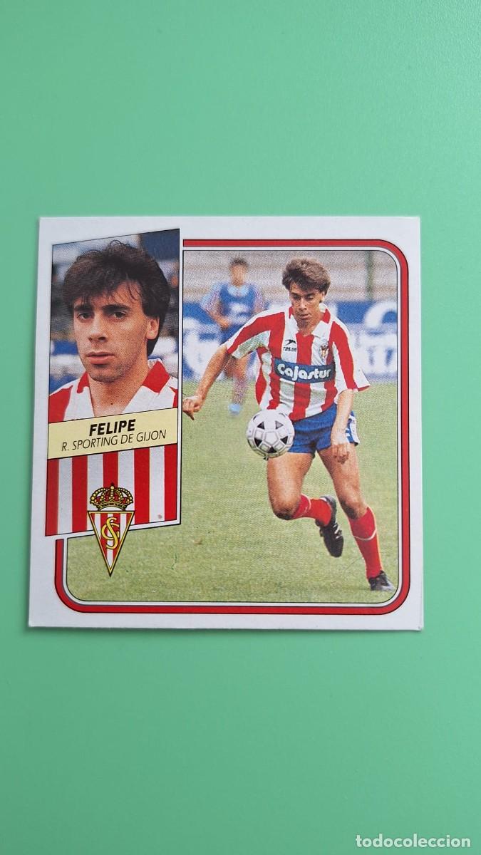 Cromos de F&uacute;tbol: CROMO DE FUTBOL LIGA ESTE FELIPE BAJA SPORTING NUNCA PEGADO SIN PEGAR 89 90 1989 1990