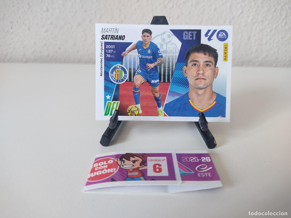 Cromos de F&uacute;tbol: Mart&iacute;n Satriano Getafe MERCADO INVIERNO Liga Este 2025 2026