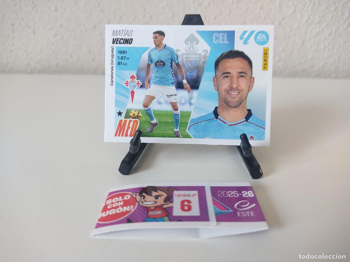Cromos de F&uacute;tbol: Mat&iacute;as Vecino Celta MERCADO INVIERNO Liga Este 2025 2026