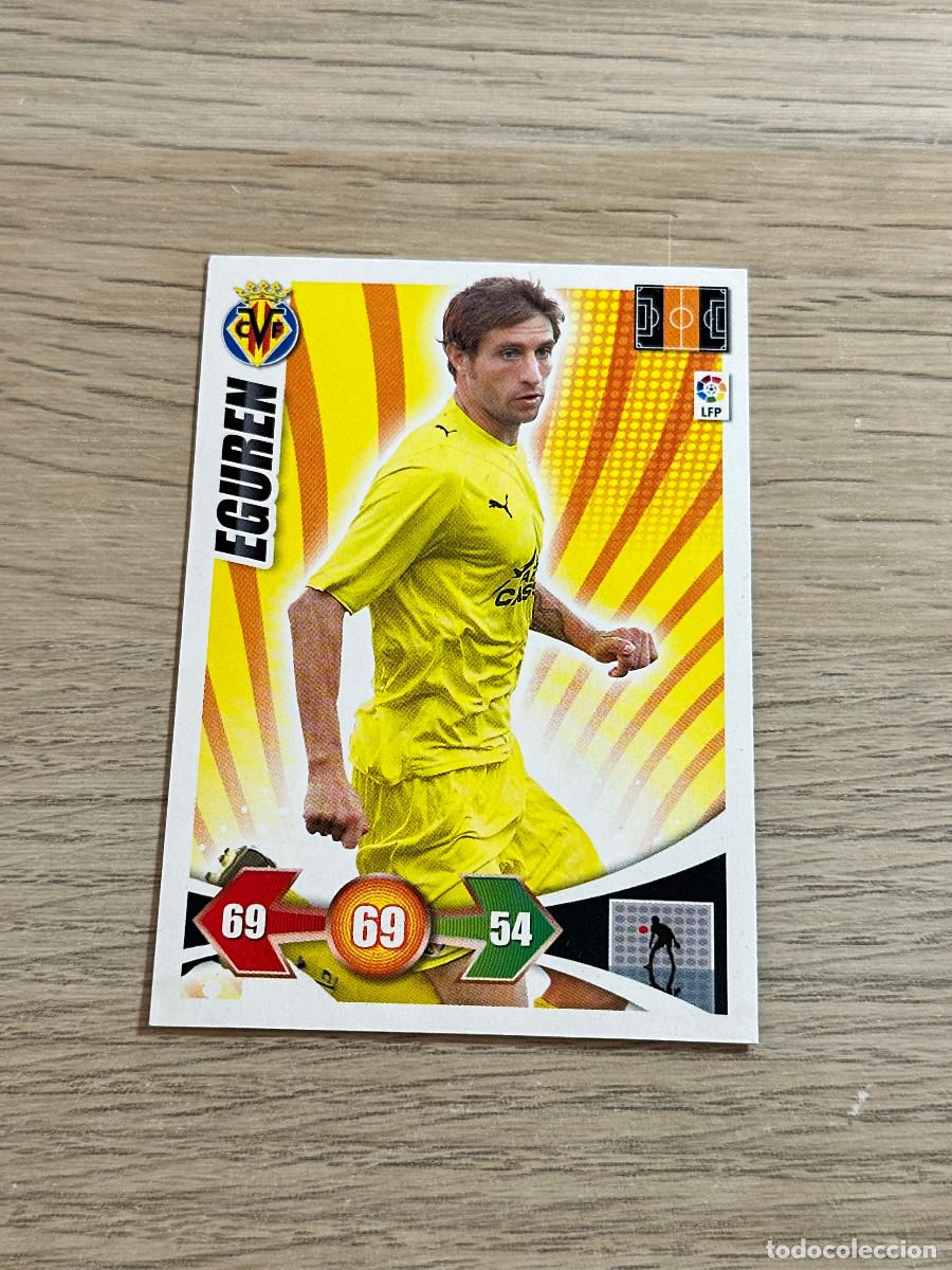 Cromos de F&uacute;tbol: EGUREN n&ordm; 314 VILLARREAL ADRENALYN 2009 2010 / 09 10 PANINI