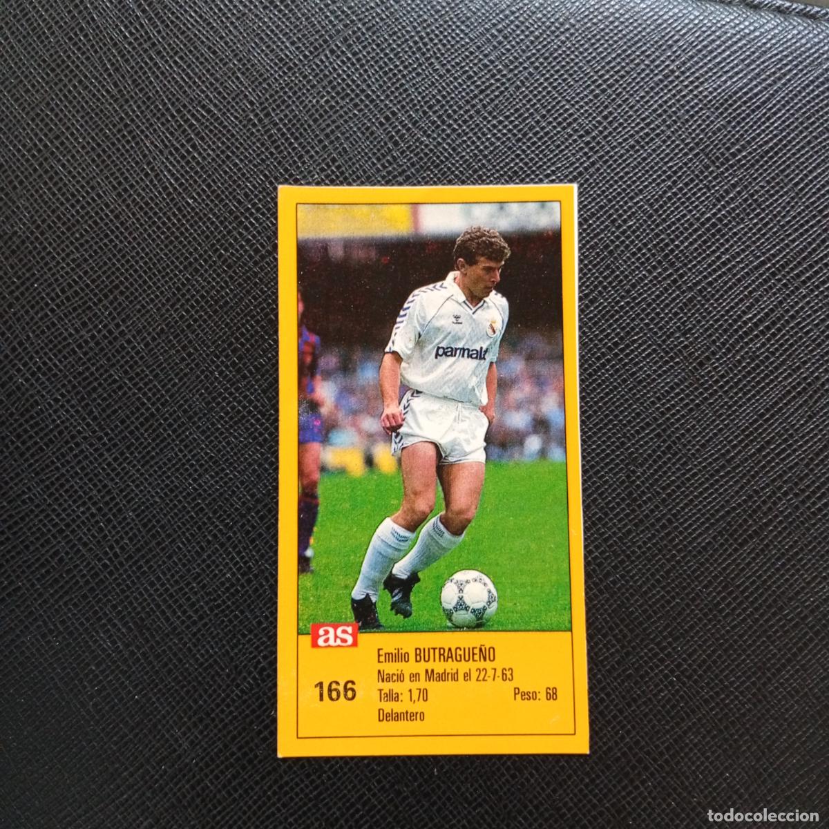 Cromos de F&uacute;tbol: 166 BUTRAGUE&Ntilde;O REAL MADRID AS 1987 1988 CROMO FUTBOL LIGA 87 88 - SIN PEGAR - A135 PG424